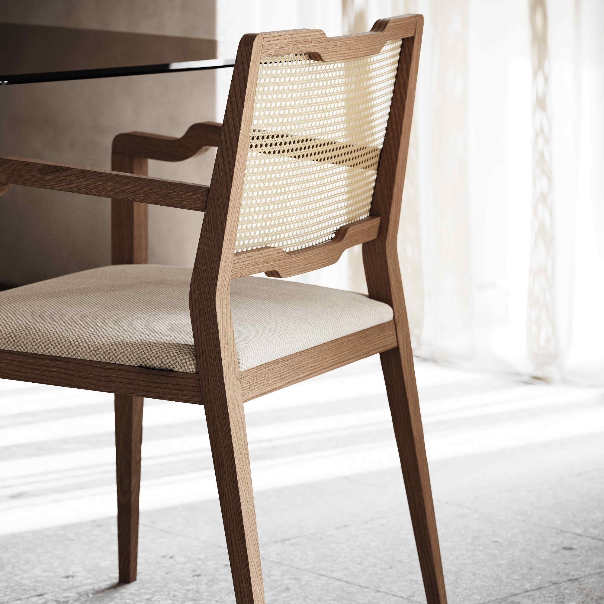 Eva Chair With Armrests - THAT COOL LIVING