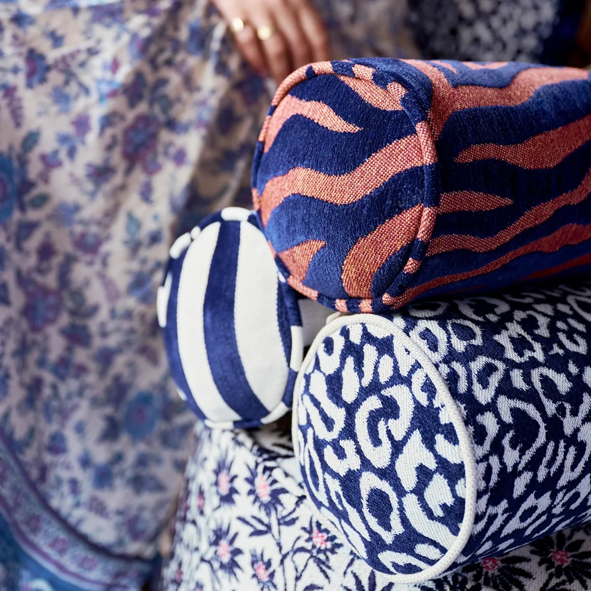 Jackie Bolster Pillow - THAT COOL LIVING