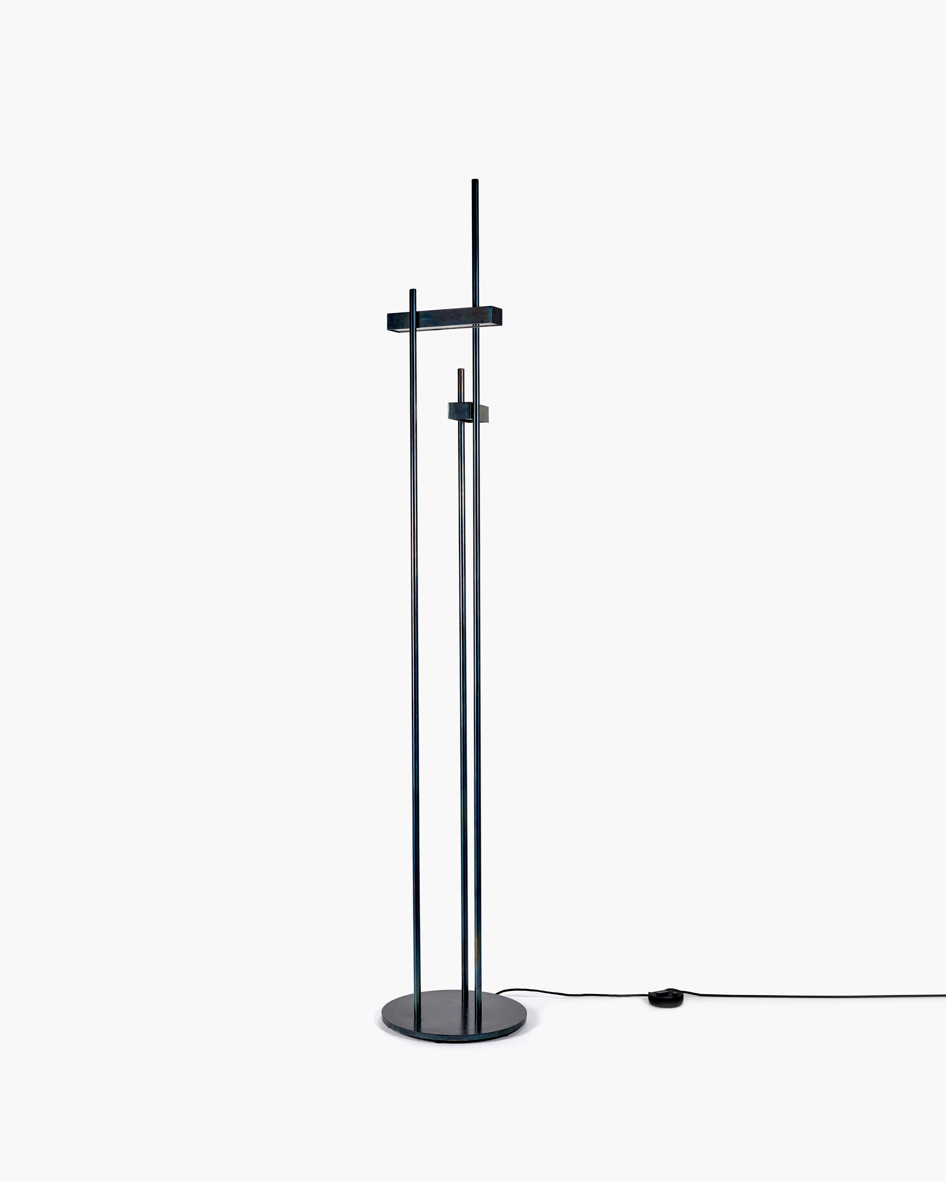 Floor lamp nr.38 bluesteel Sofisticato - THAT COOL LIVING
