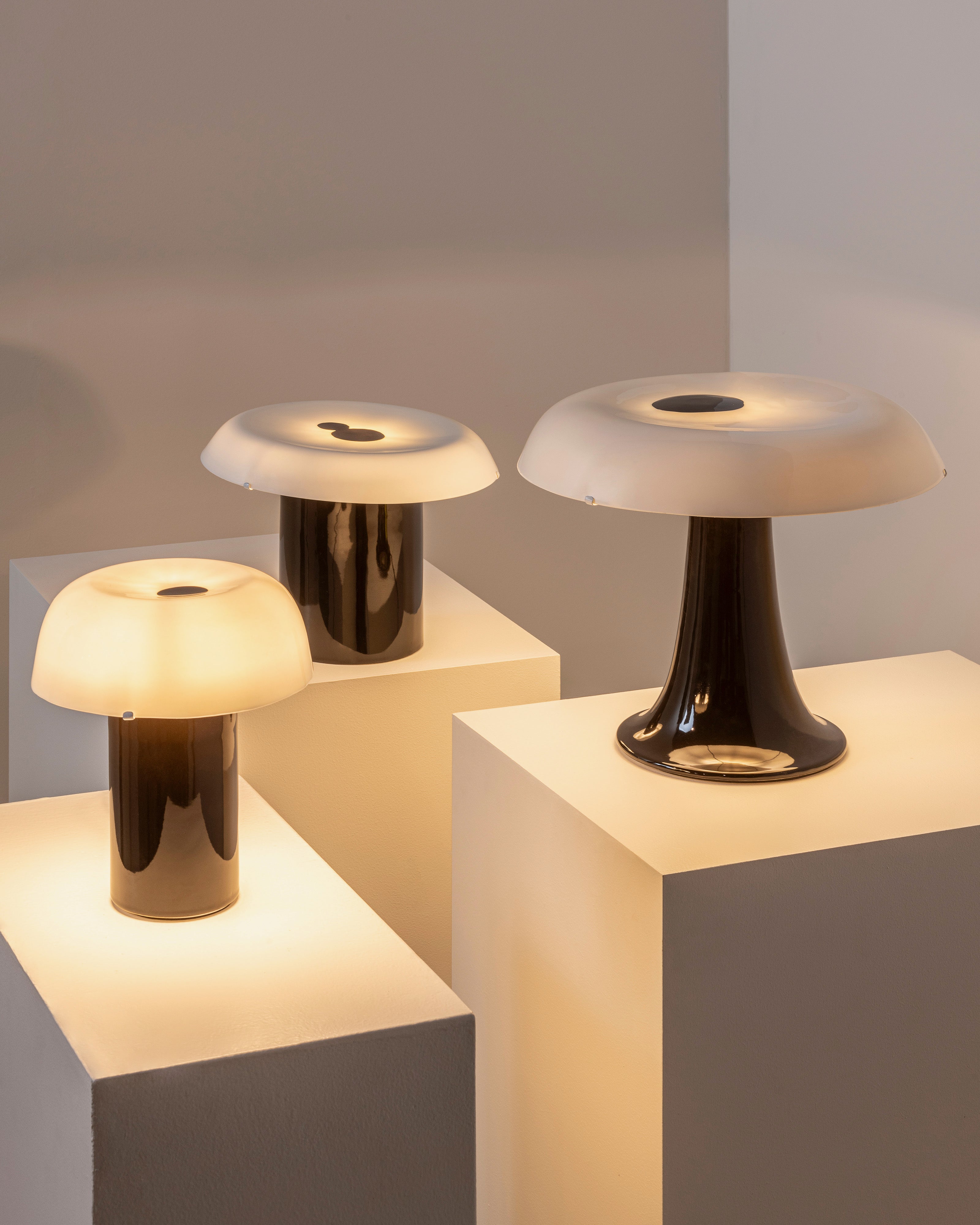 Table lamp black/white Celine n°1 Terres de Rêves - THAT COOL LIVING