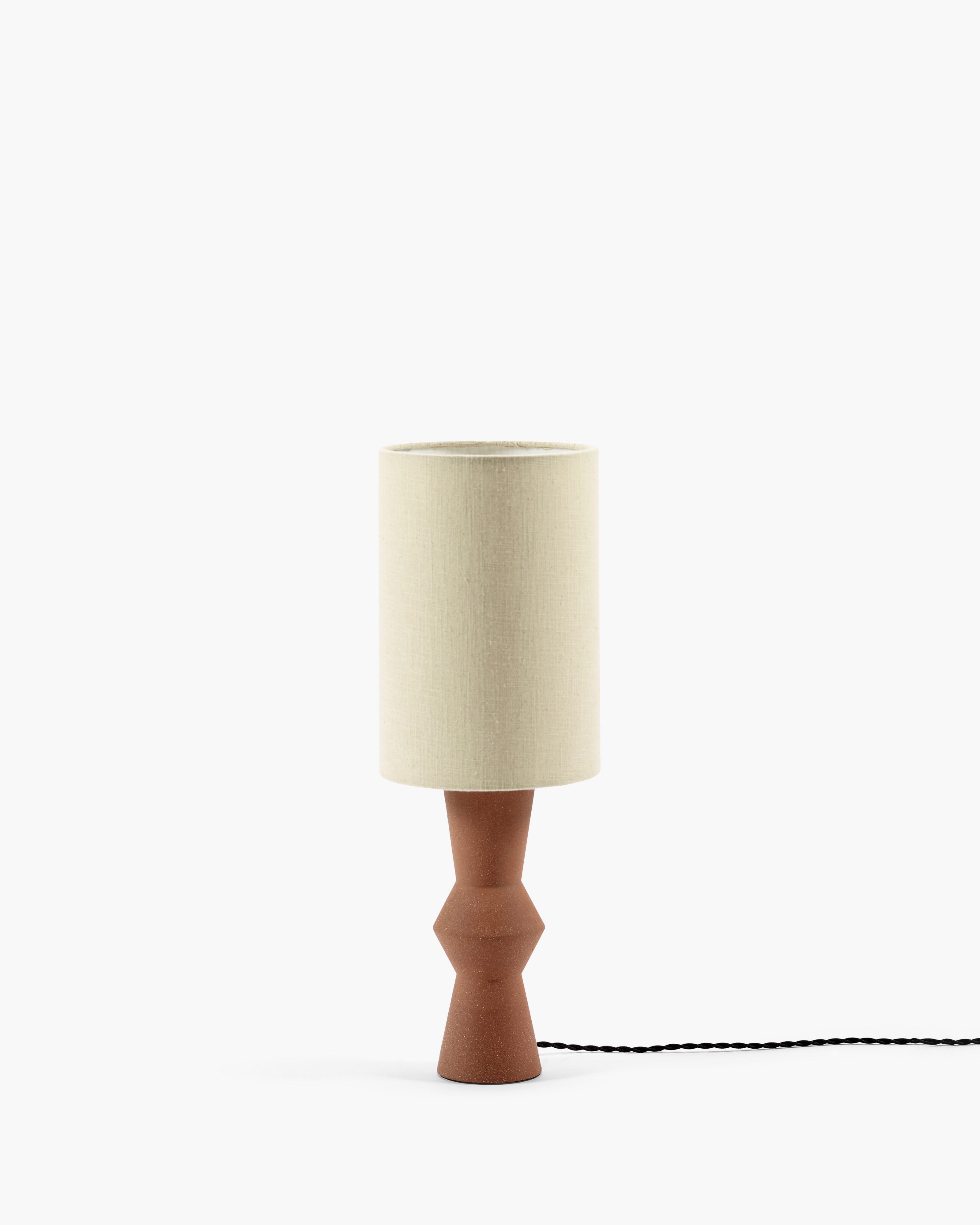 Table lamp red brown beige Marie-Ann - THAT COOL LIVING