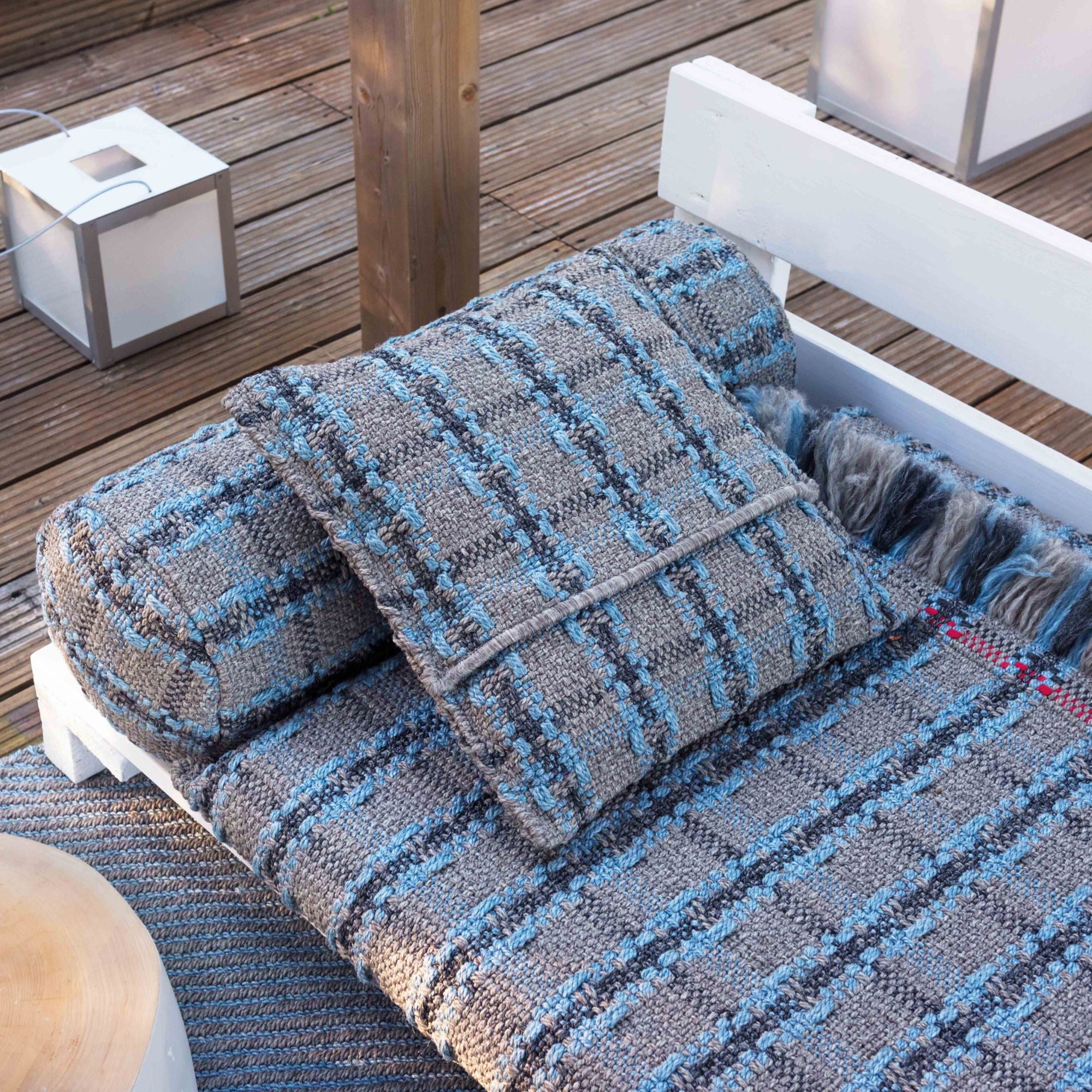 Garden Layers Checks Small Roll - THAT COOL LIVING