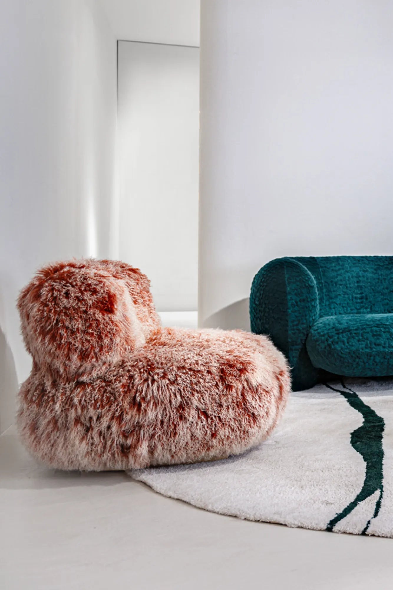 Lullaby Armchair - Mongolia Fur - THAT COOL LIVING