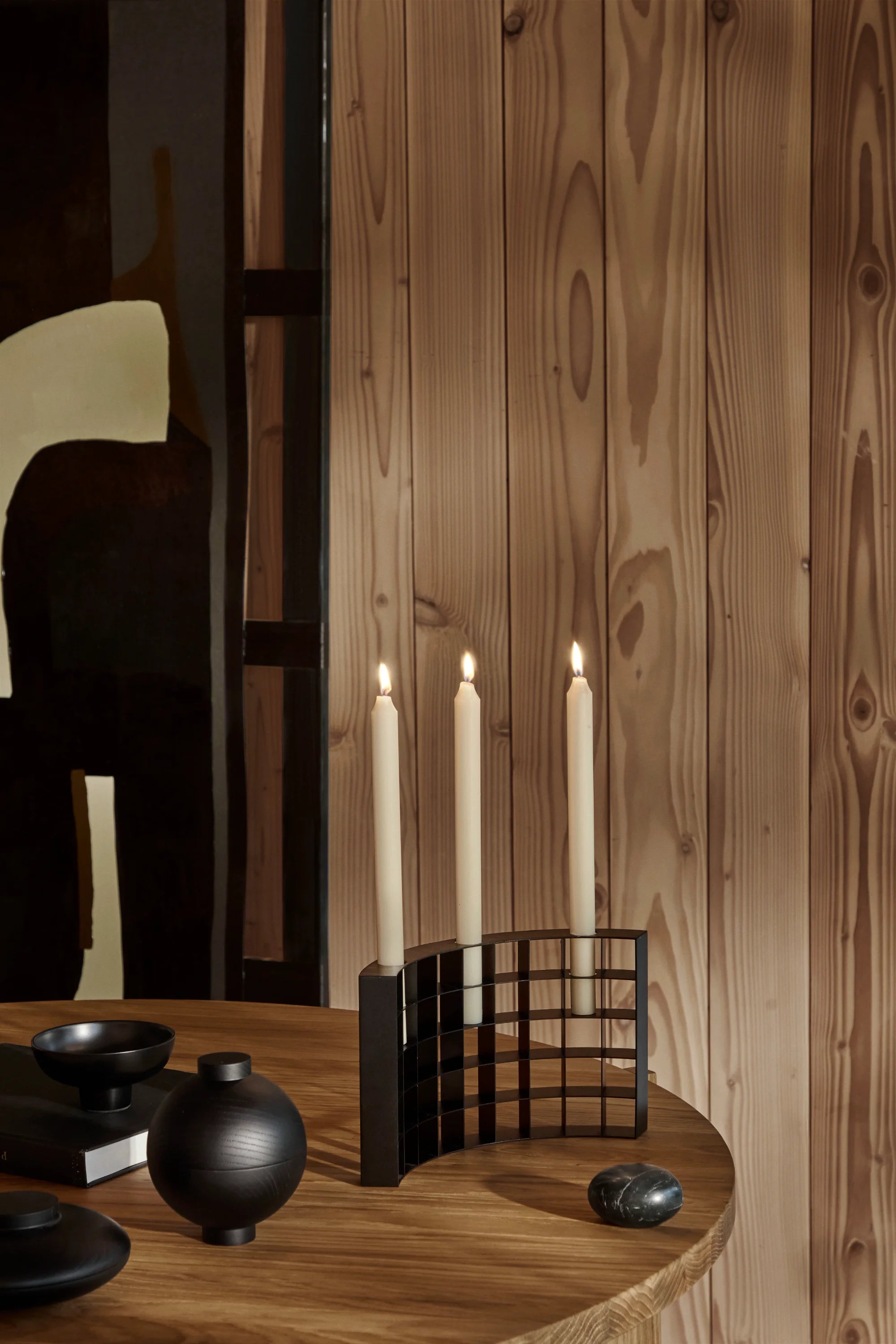Mesh Candle Holder