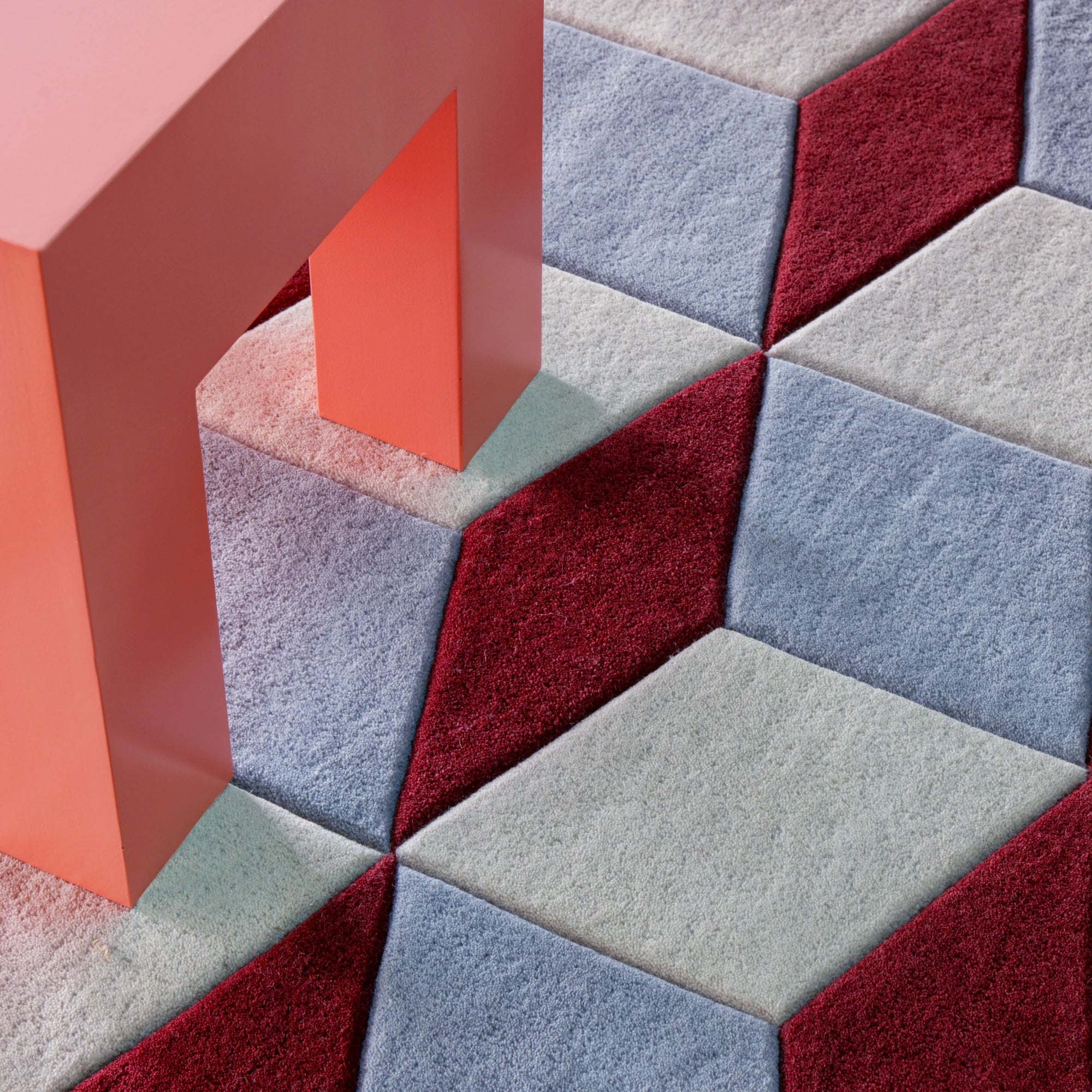 Illusion Wool Rug - THAT COOL LIVING