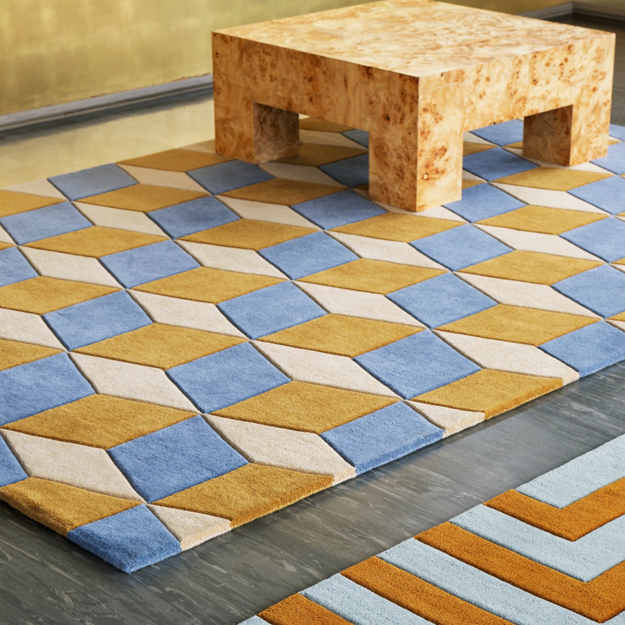 Illusion Wool Rug - THAT COOL LIVING