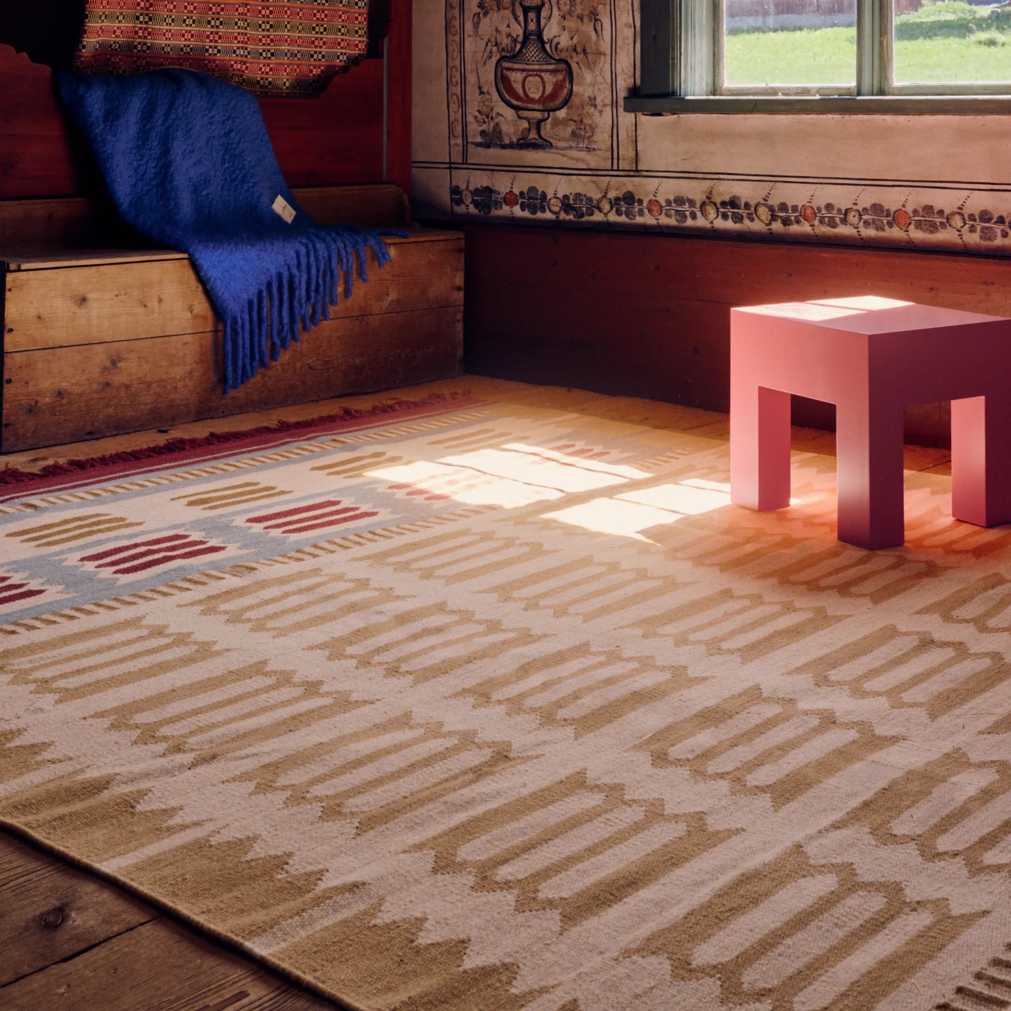 Modern and stylish Hilma Wool Rug designed to complement any decor