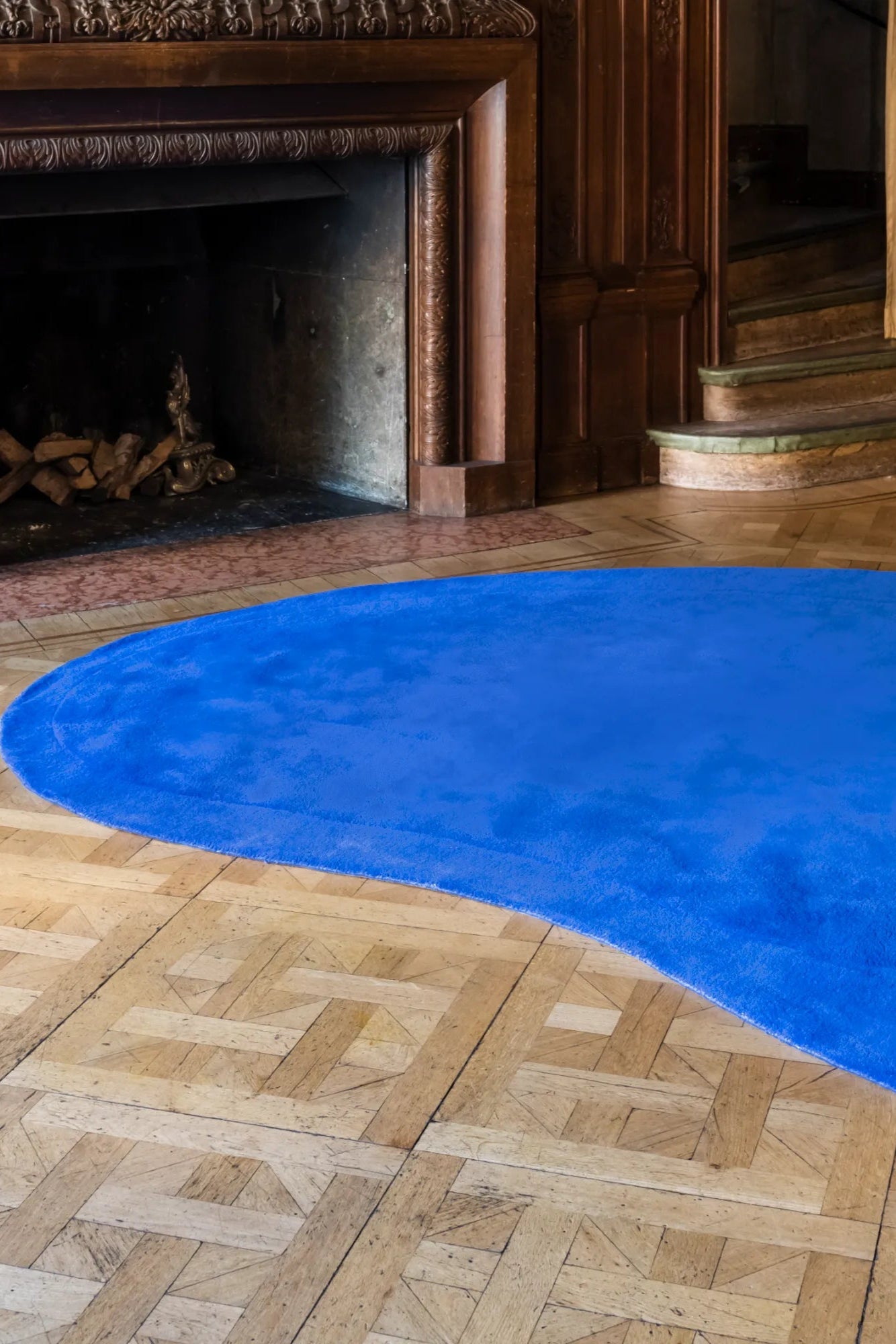 Handmade Residue Wool Rug in Neutral Tones for Modern Interiors