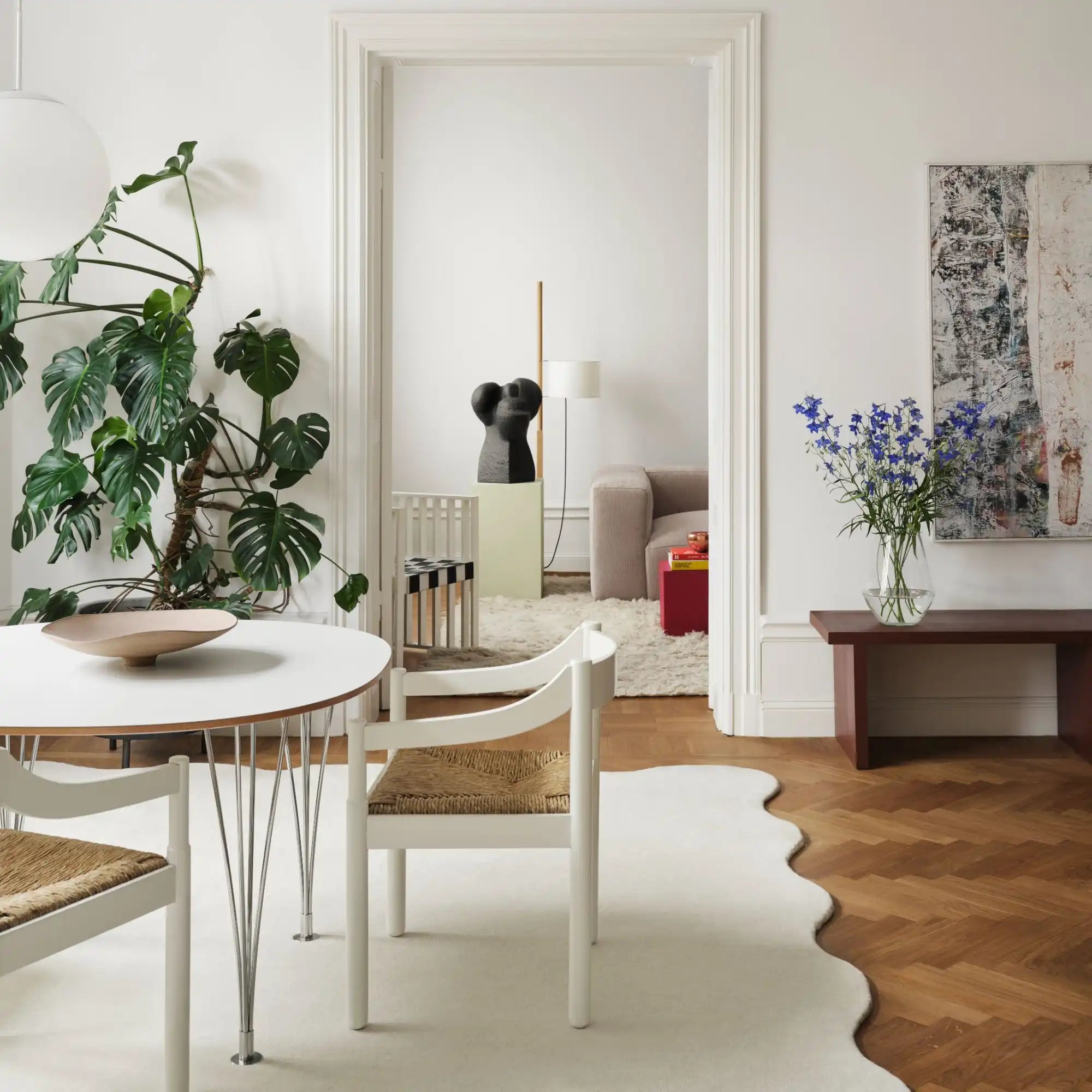 Scallop Wool Rug - THAT COOL LIVING