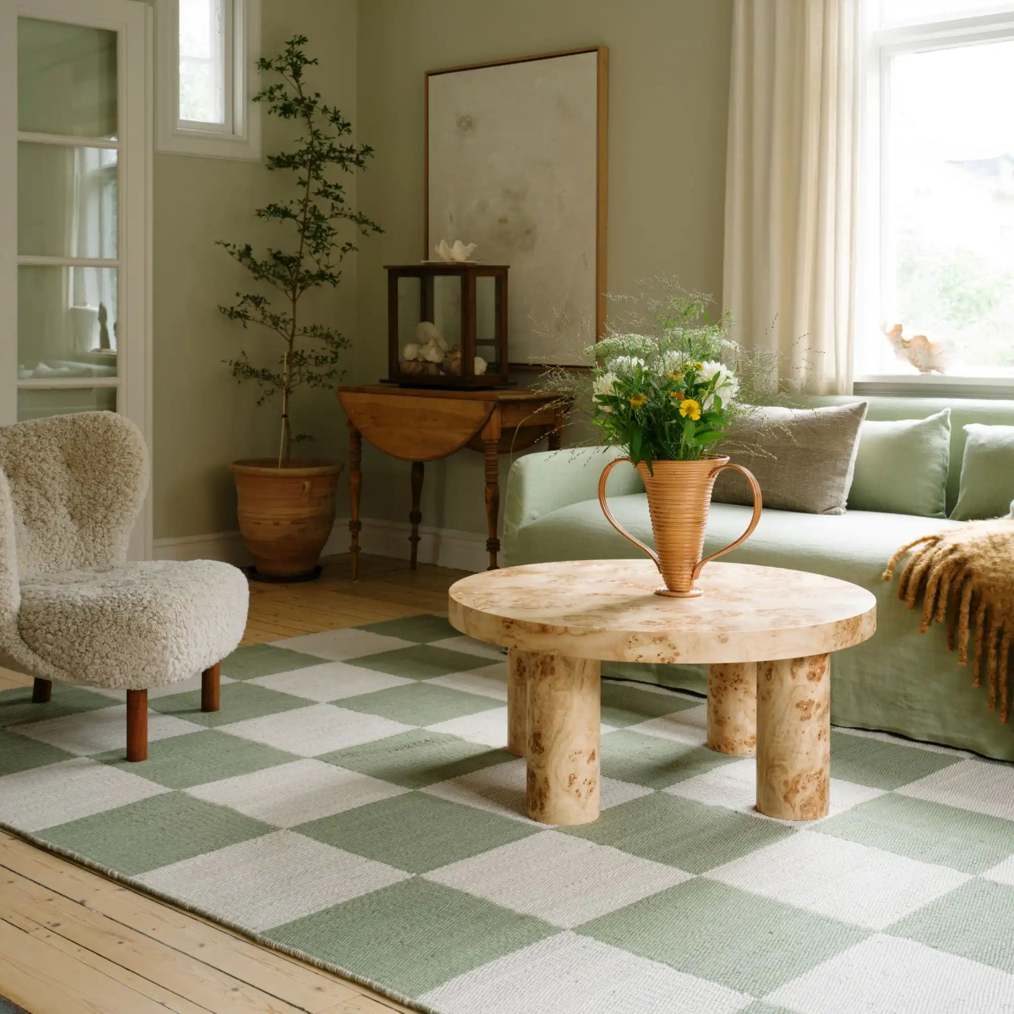 Chess Wool Rug - THAT COOL LIVING