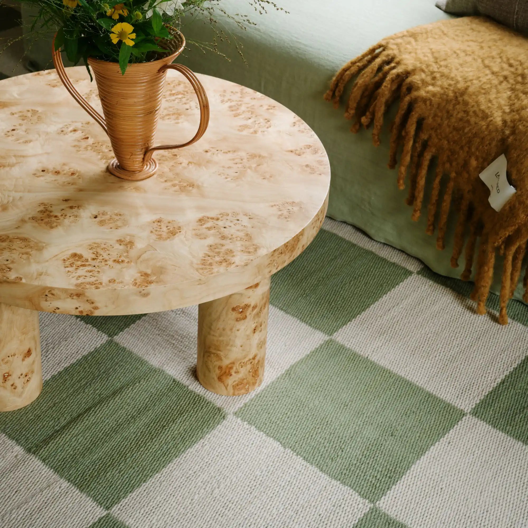 Chess Wool Rug - THAT COOL LIVING