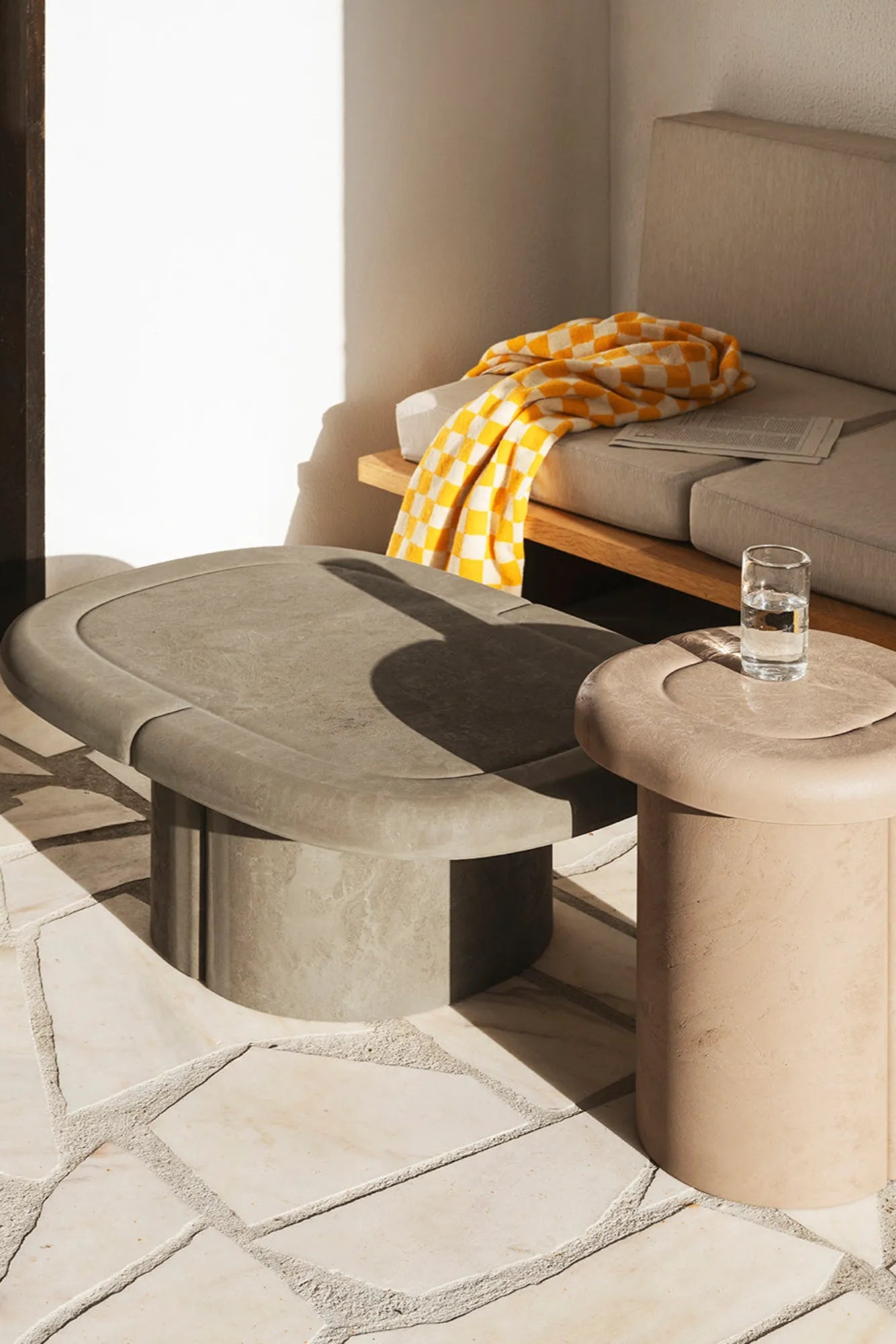 Alder Oval Lounge Table - THAT COOL LIVING