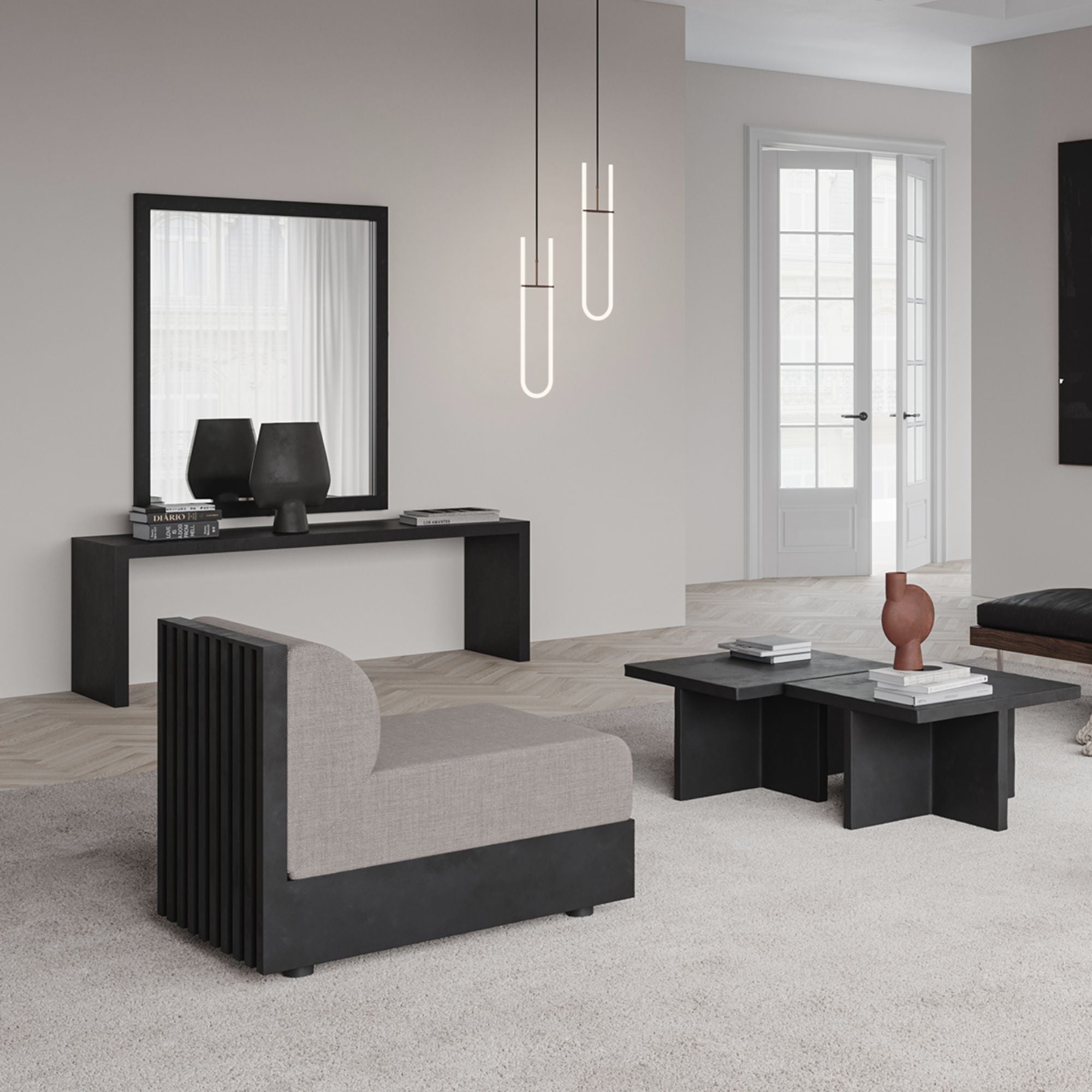 Tribu Lounge Chair - Taupe Palazzo - THAT COOL LIVING
