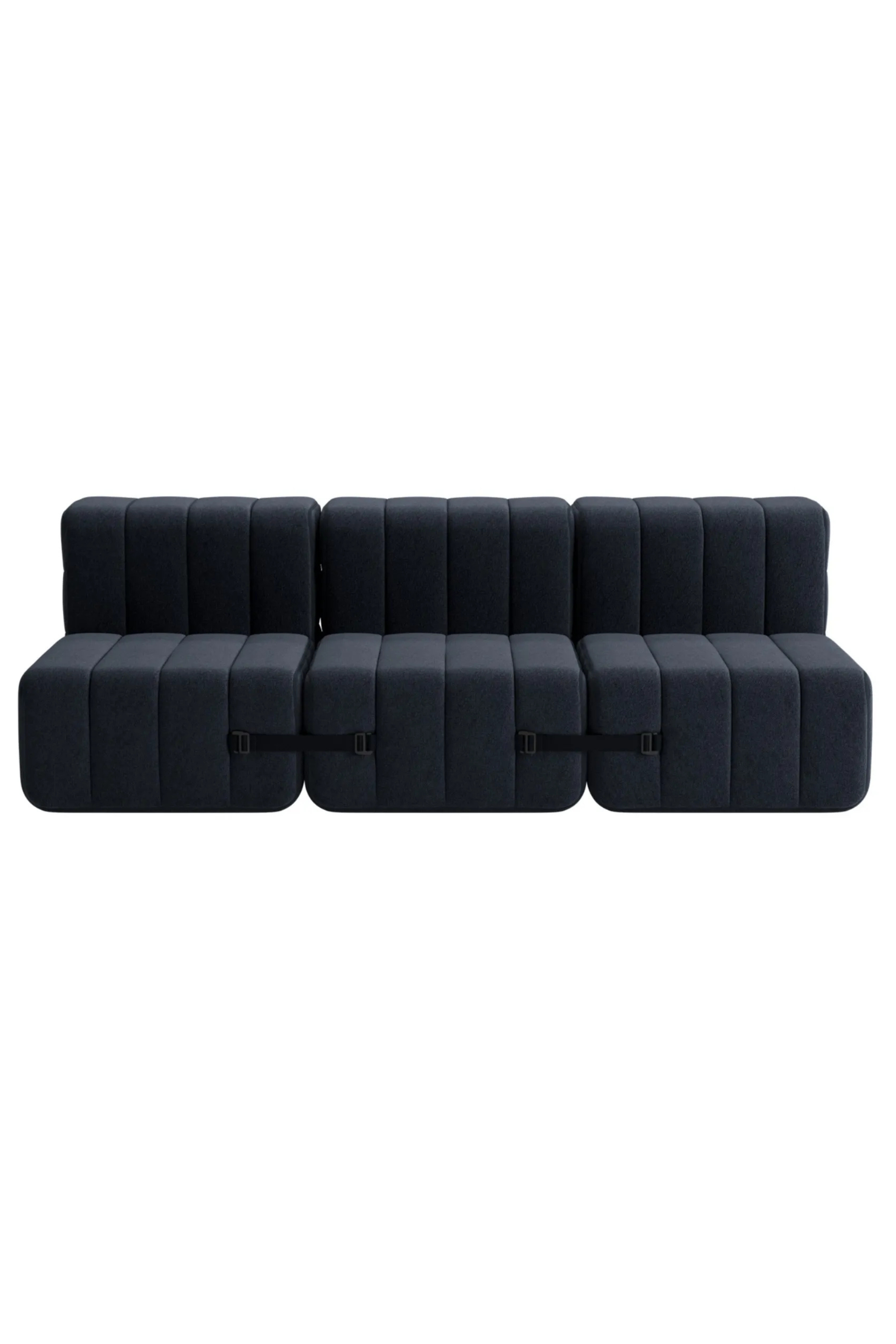 Curt Modular Sofa System - Fabric Jet - THAT COOL LIVING