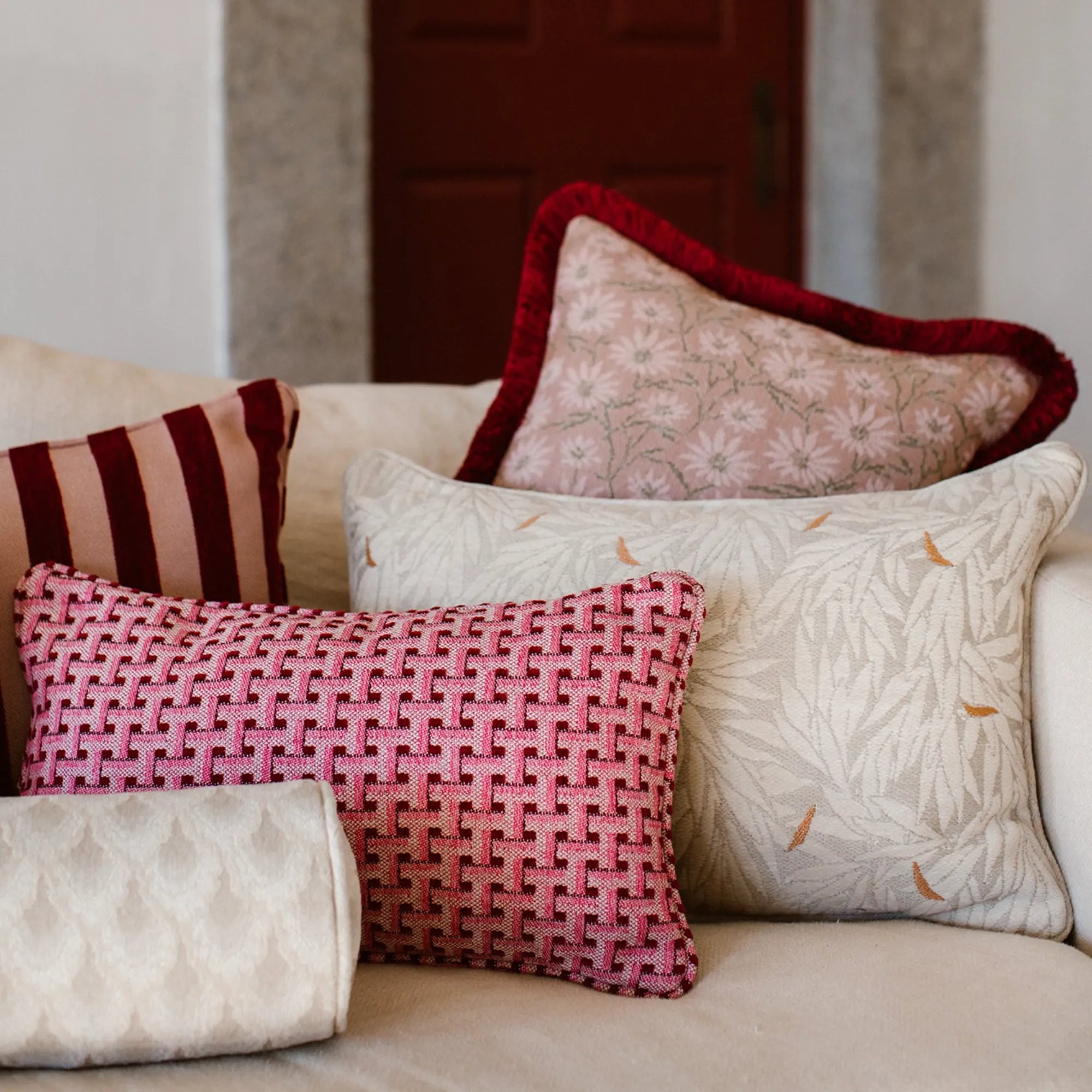 Mako x Jackie Double Sided Cushion - THAT COOL LIVING