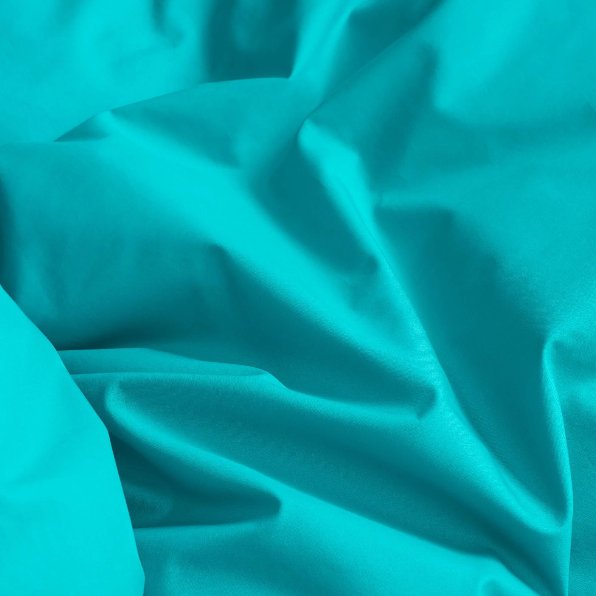 Pure Poplin Duvet Cover - Aqua Green - THAT COOL LIVING