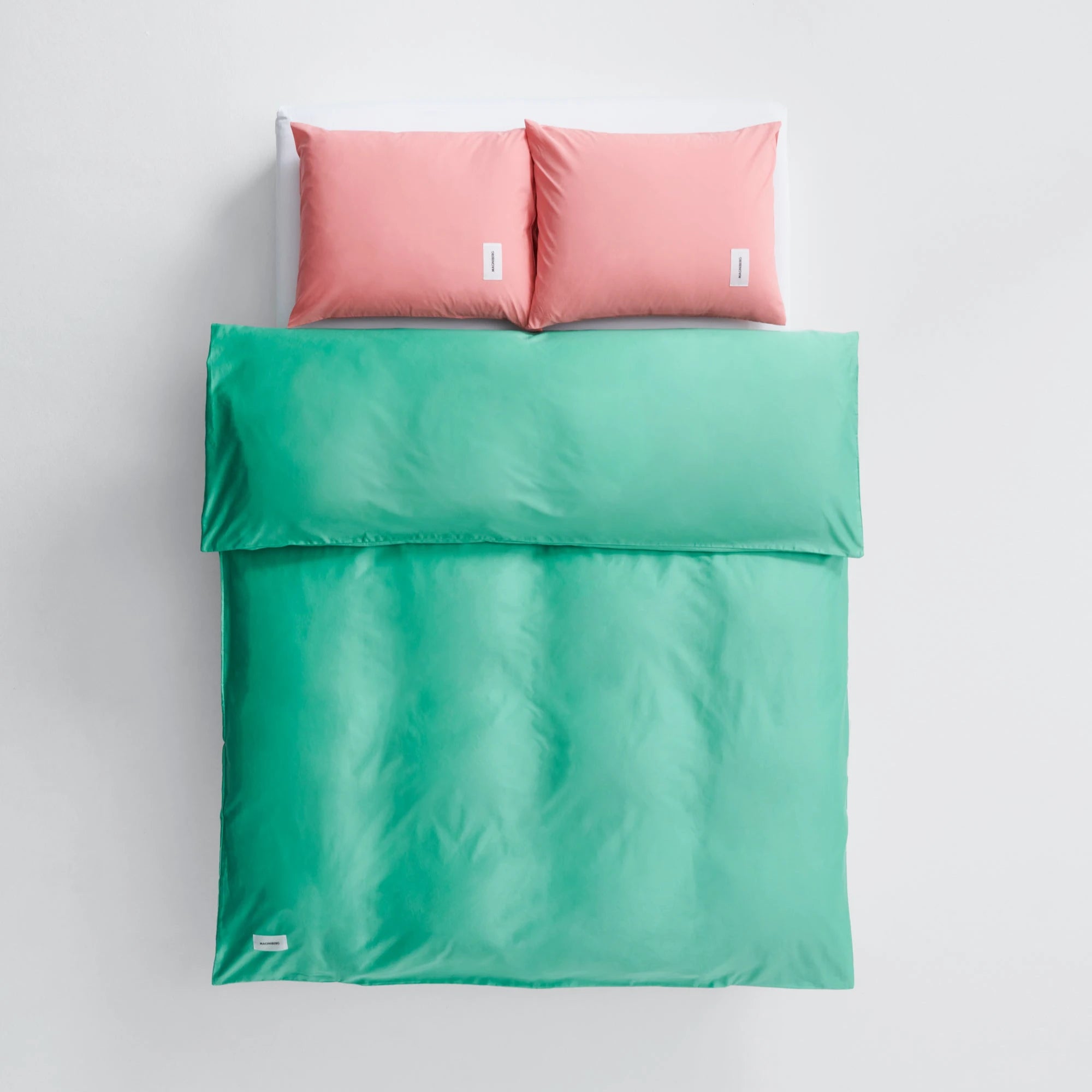 Pure Sateen Duvet Cover - Fresh Green - THAT COOL LIVING