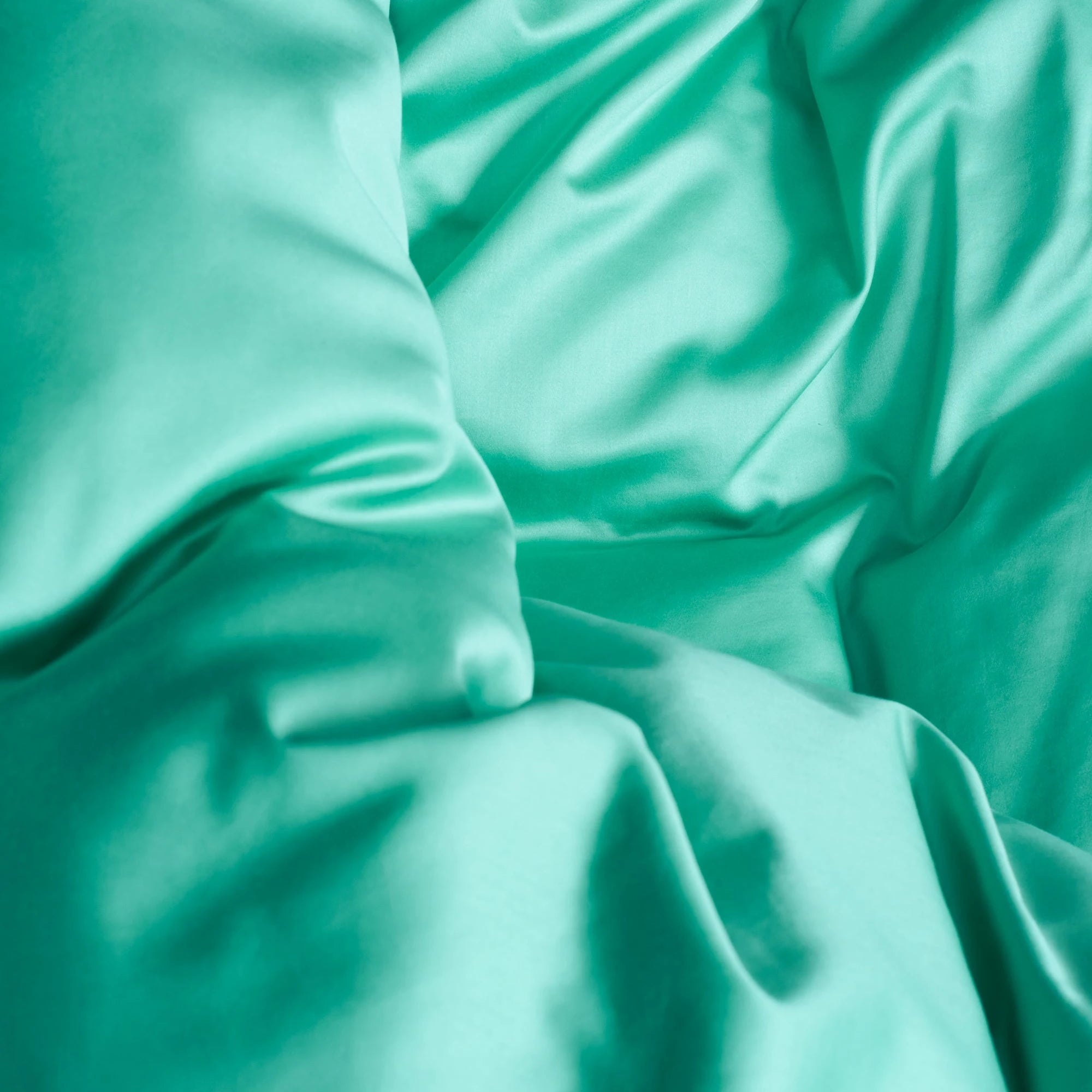 Pure Sateen Duvet Cover - Fresh Green - THAT COOL LIVING