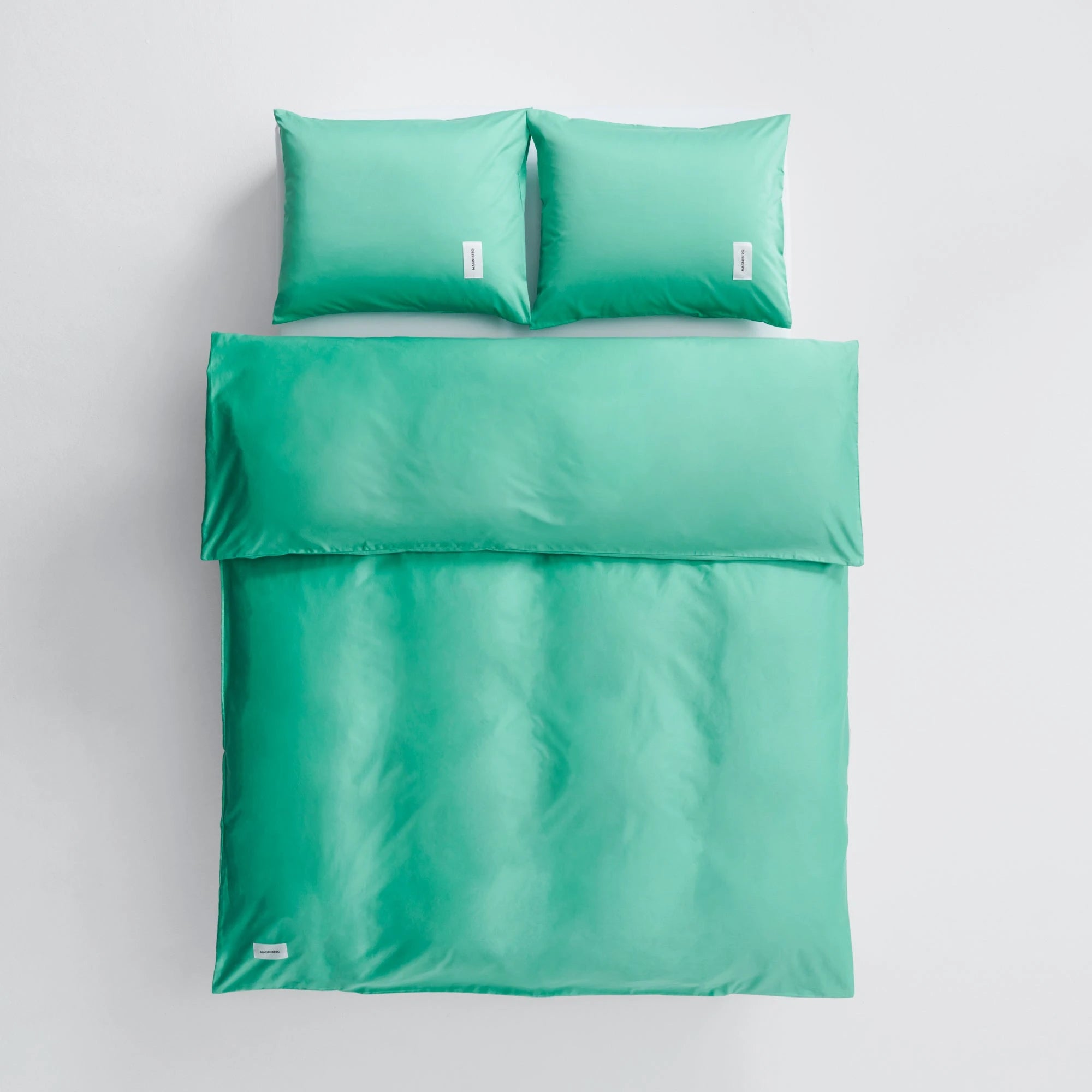 Pure Sateen Duvet Cover - Fresh Green - THAT COOL LIVING