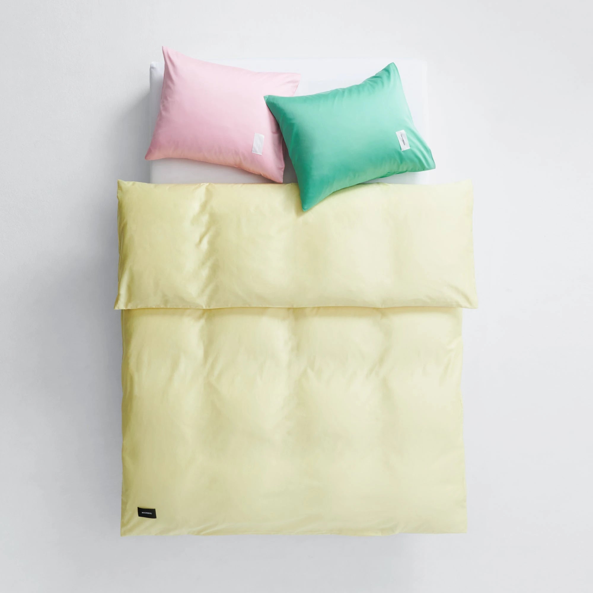 Pure Sateen Duvet Cover - Lemonade - THAT COOL LIVING
