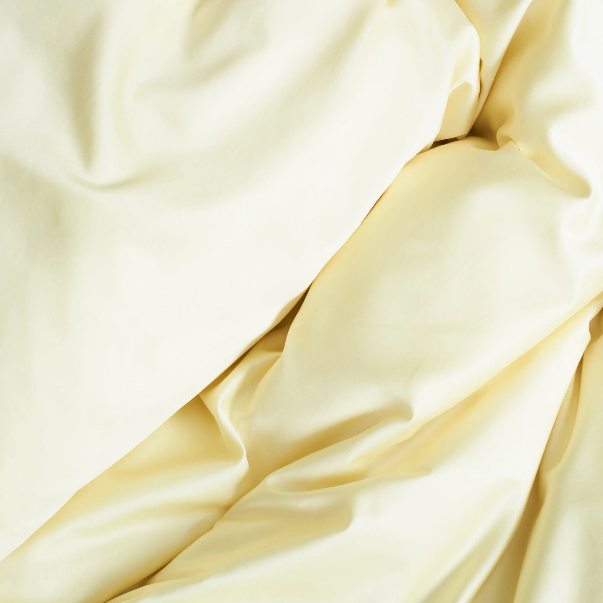 Pure Sateen Duvet Cover - Lemonade - THAT COOL LIVING