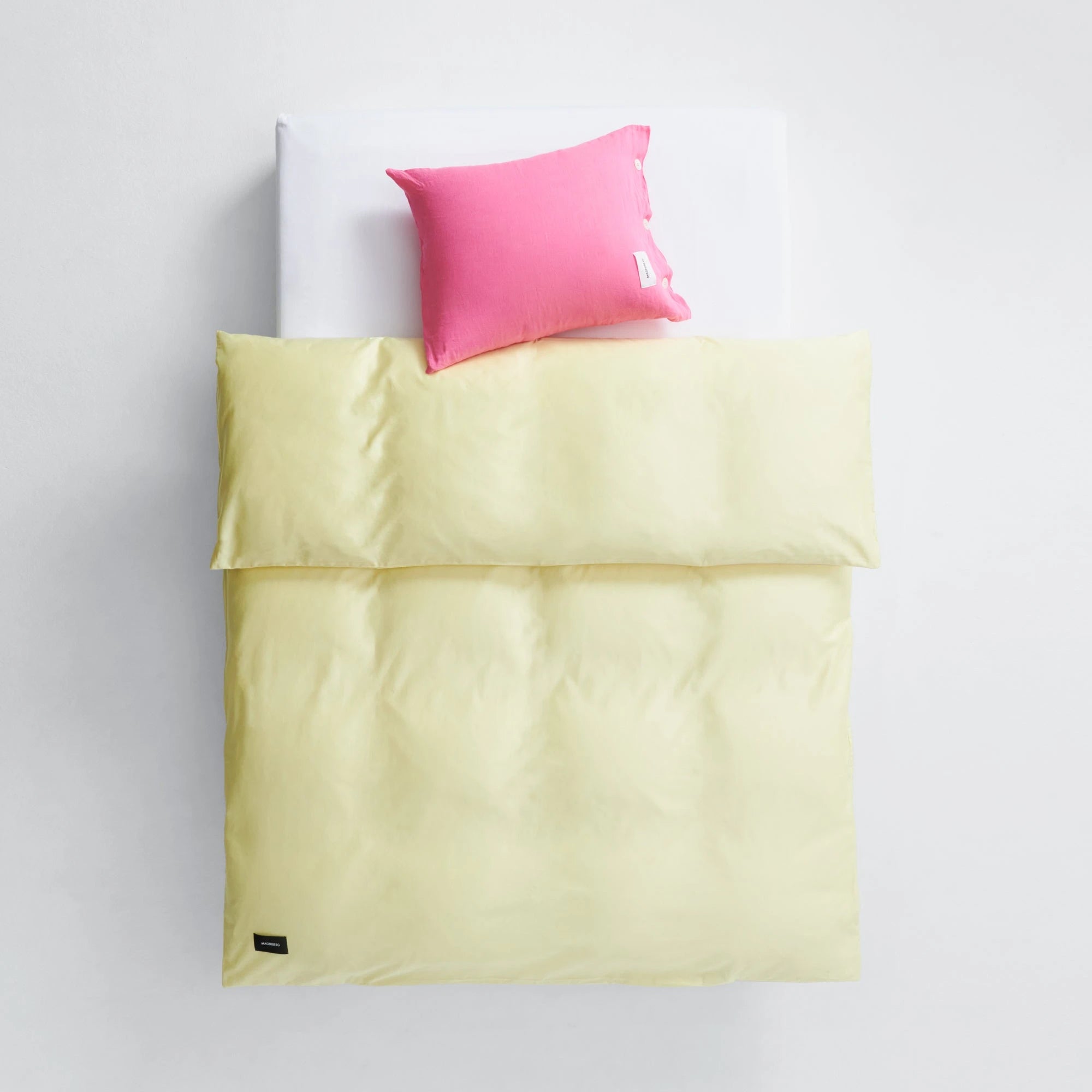 Pure Sateen Duvet Cover - Lemonade - THAT COOL LIVING