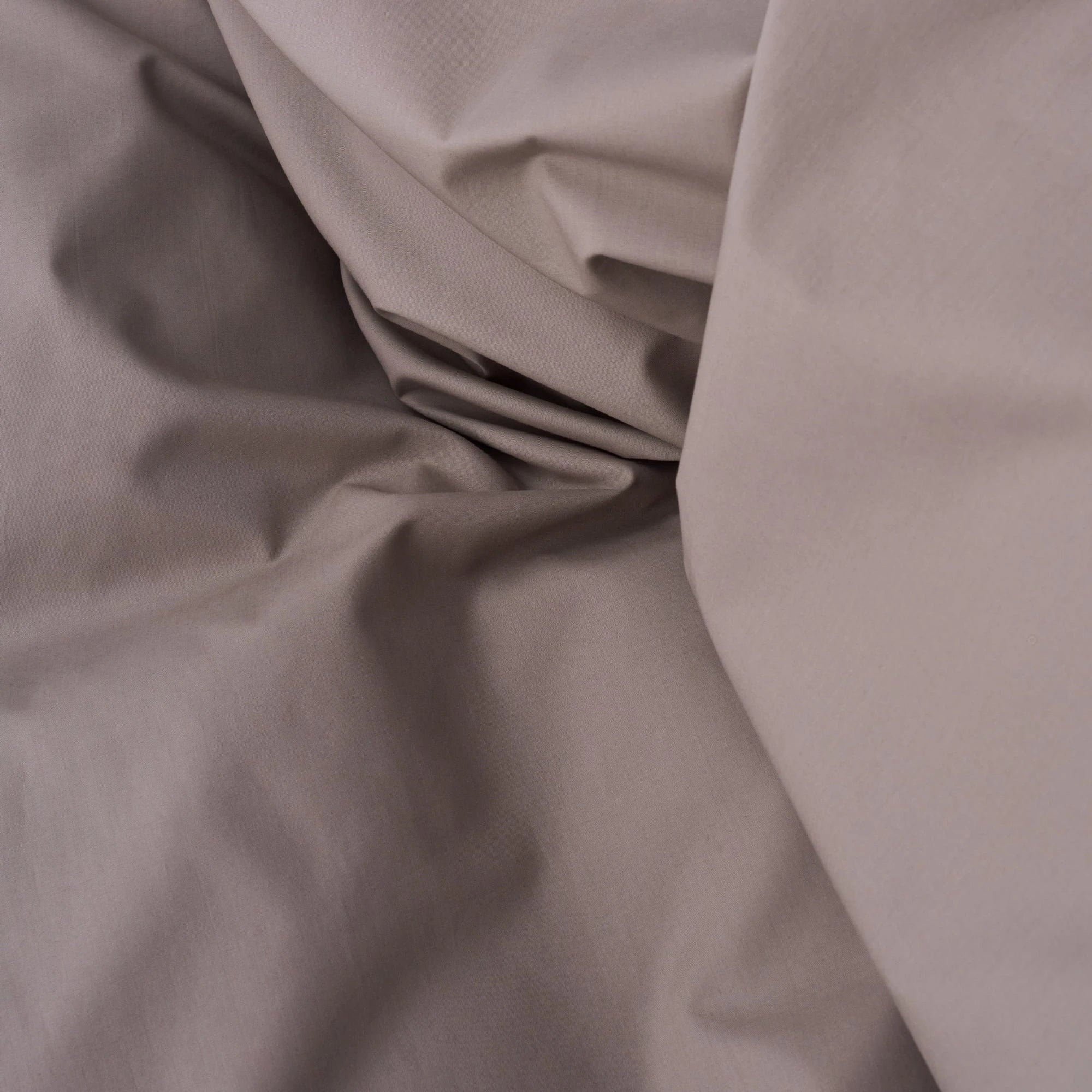 Pure Poplin Duvet Cover - Mud - THAT COOL LIVING