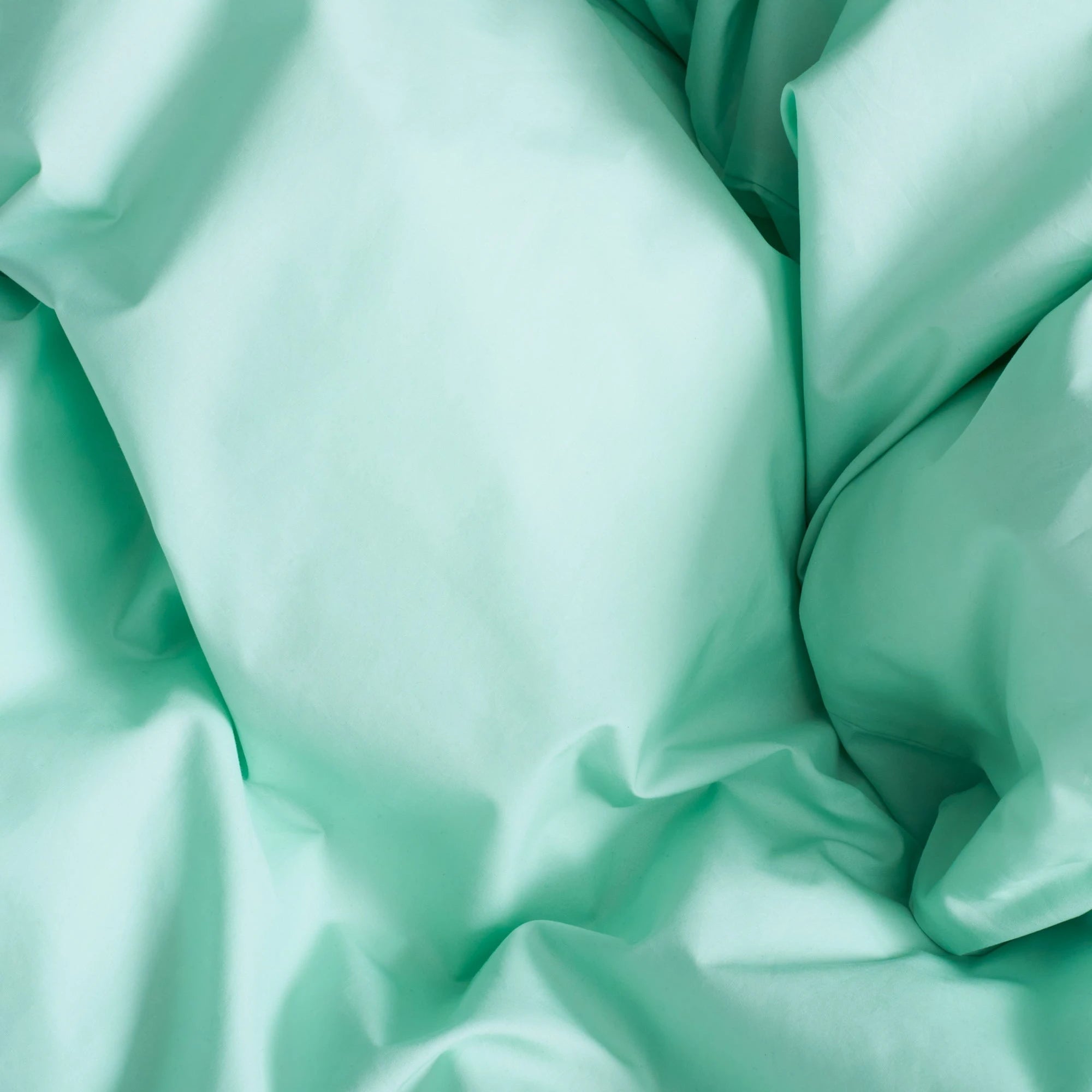 Pure Poplin Duvet Cover - Pale Green - THAT COOL LIVING
