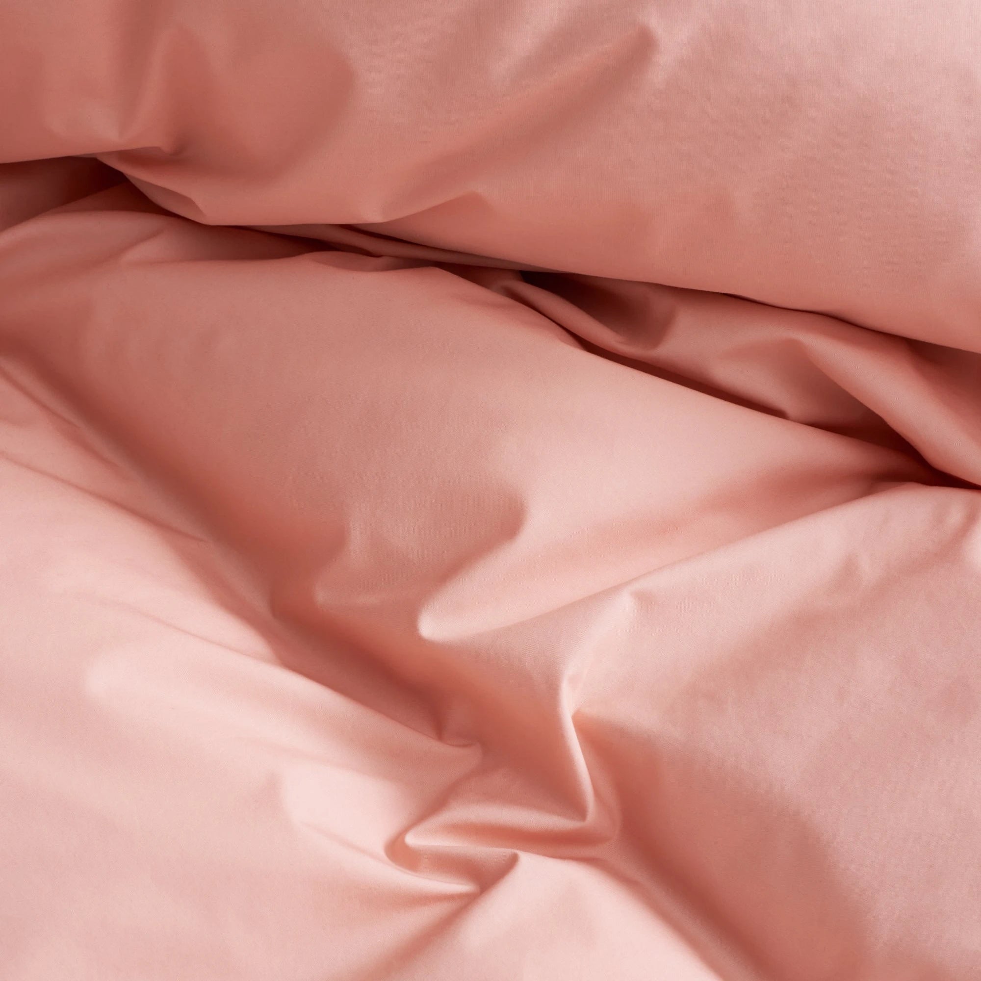 Pure Poplin Duvet Cover - Peach - THAT COOL LIVING