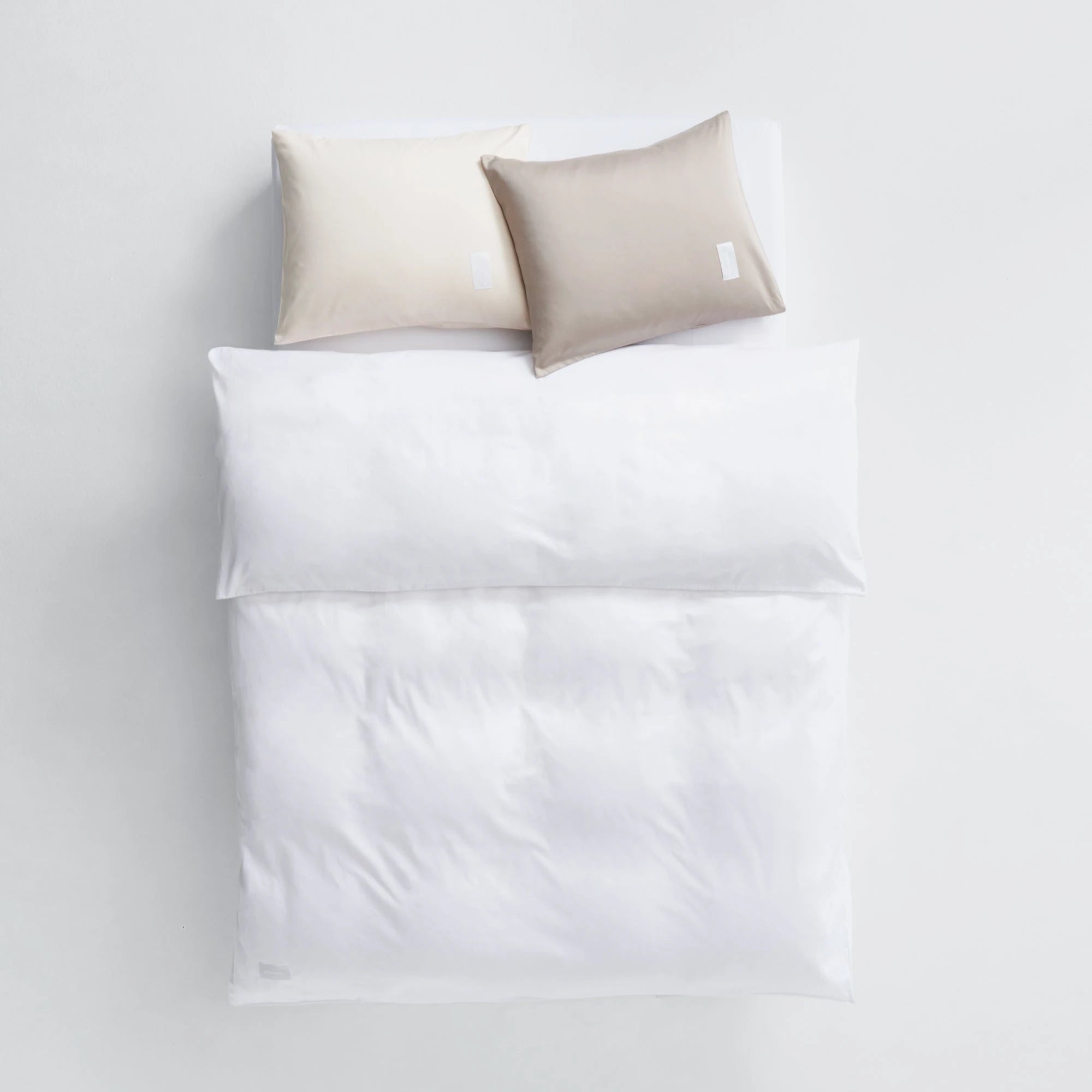 Pure Poplin Duvet Cover - White - THAT COOL LIVING