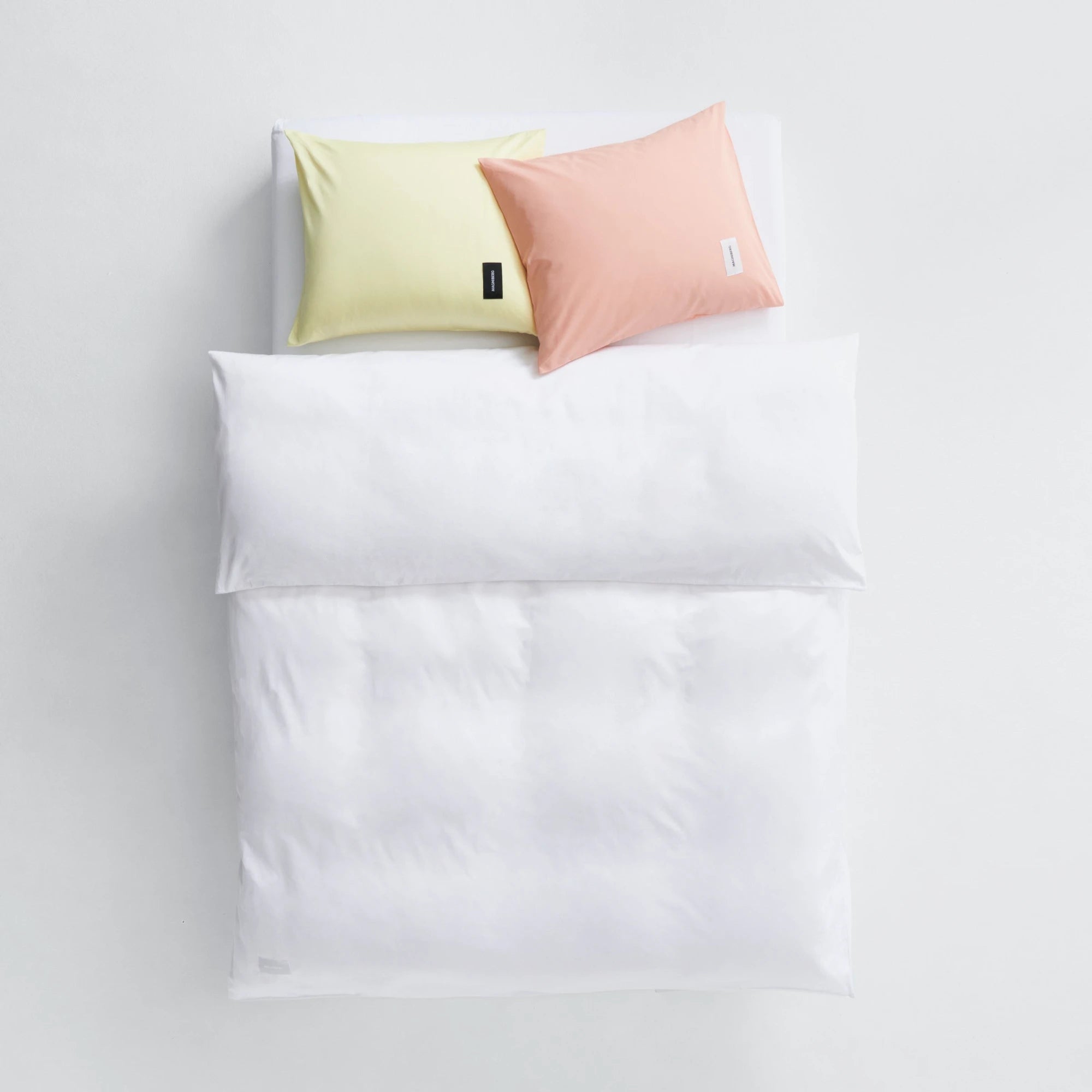 Pure Sateen Duvet Cover - White - THAT COOL LIVING