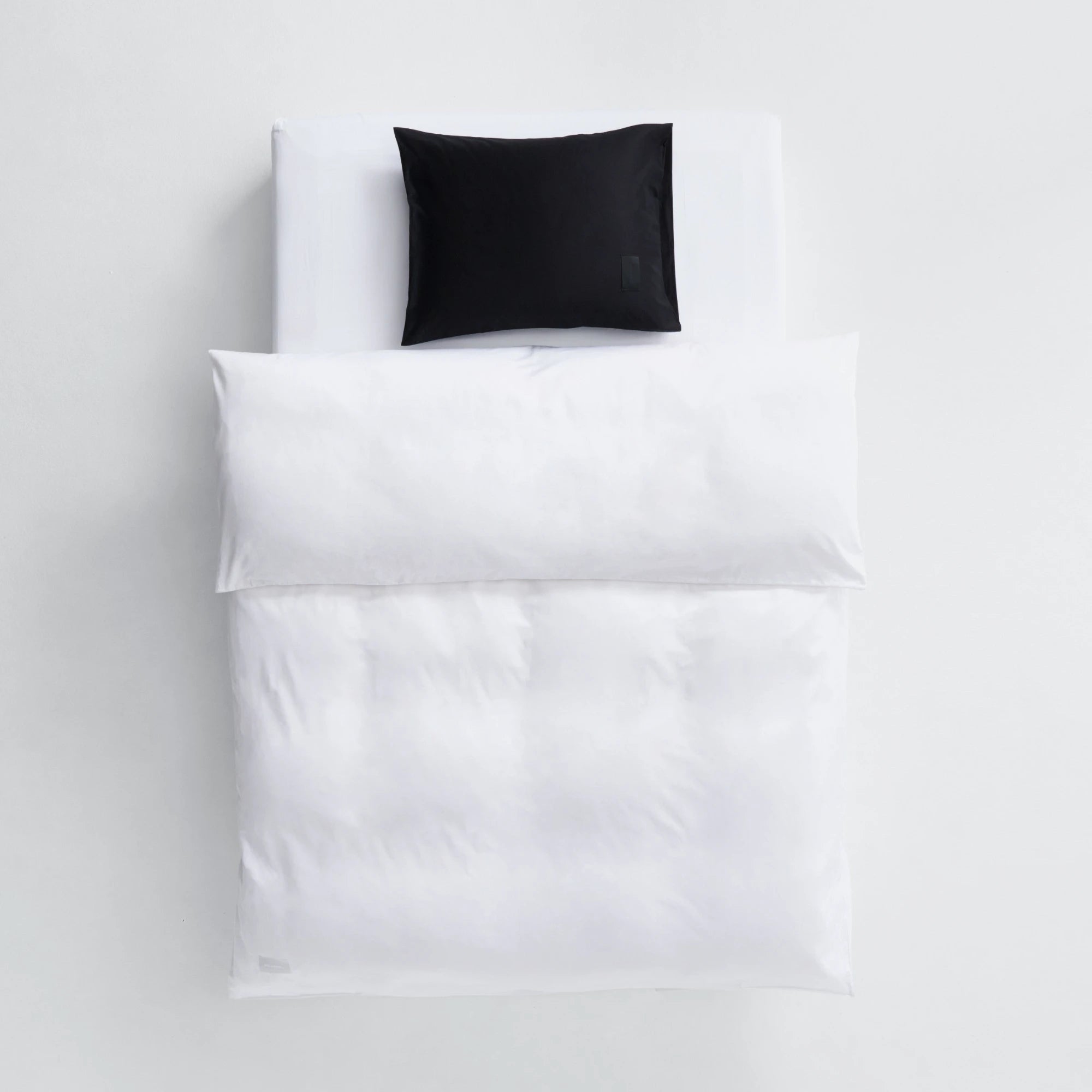 Pure Sateen Duvet Cover - White - THAT COOL LIVING