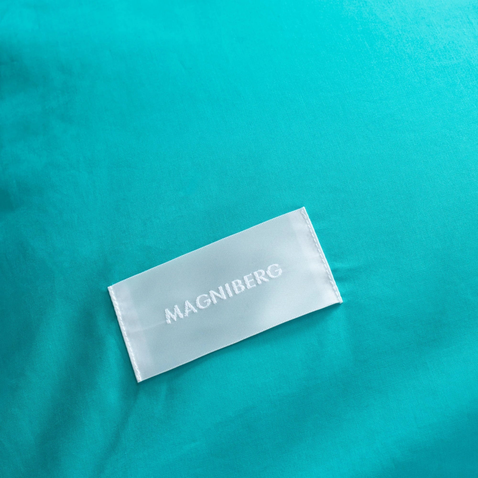 Pure Poplin Pillow Case - Aqua Green - THAT COOL LIVING