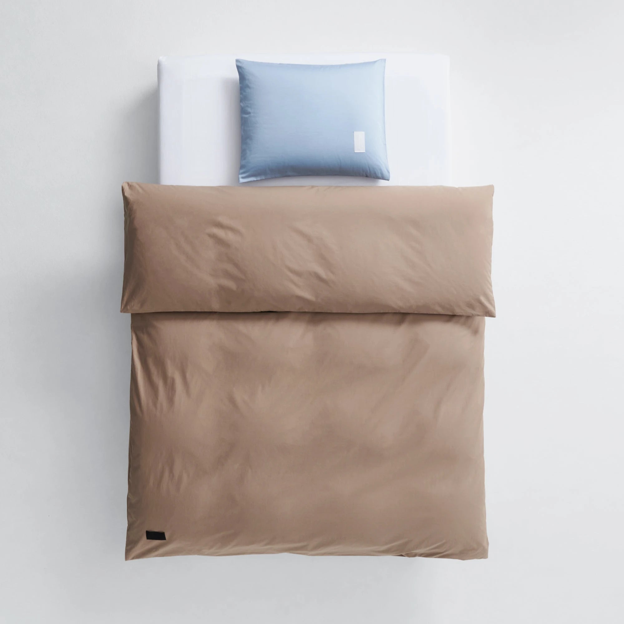 Pure Sateen Pillow Case - Haze Blue - THAT COOL LIVING