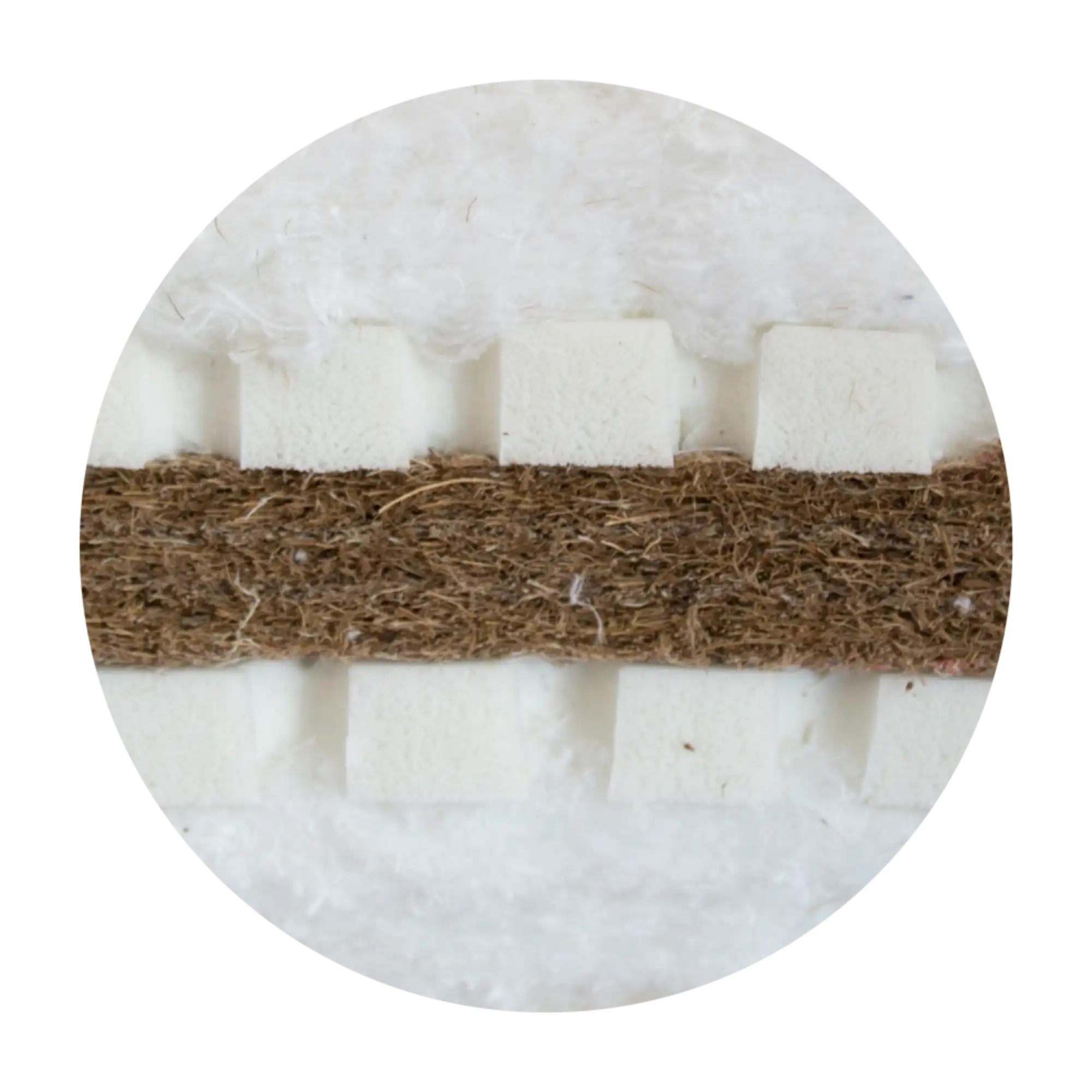 Sandwich Futon Mattress - Thick Latex Foam & Coco Fibre Core - Karup Design - That Cool Living