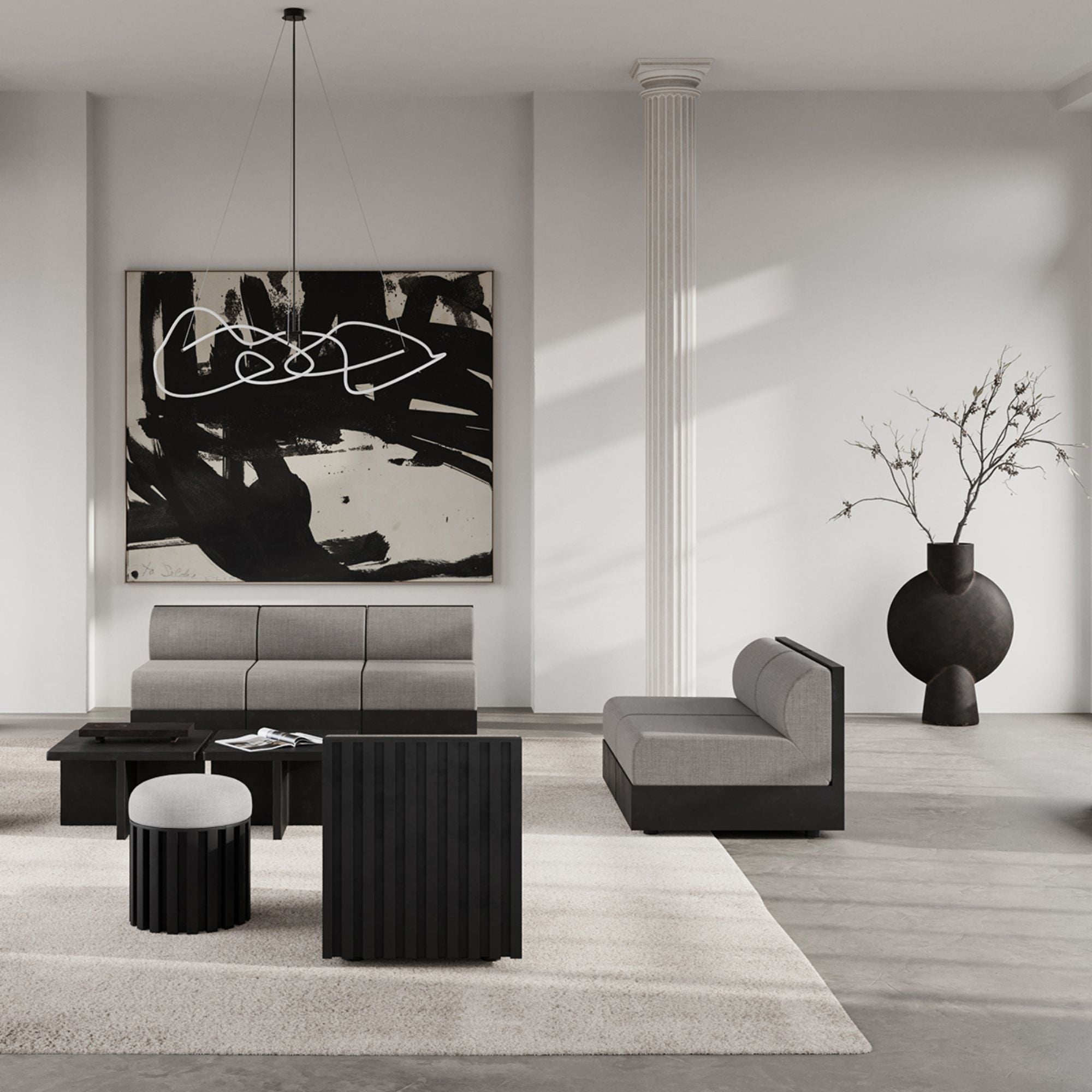 Tribu Lounge Chair - Taupe Palazzo - THAT COOL LIVING