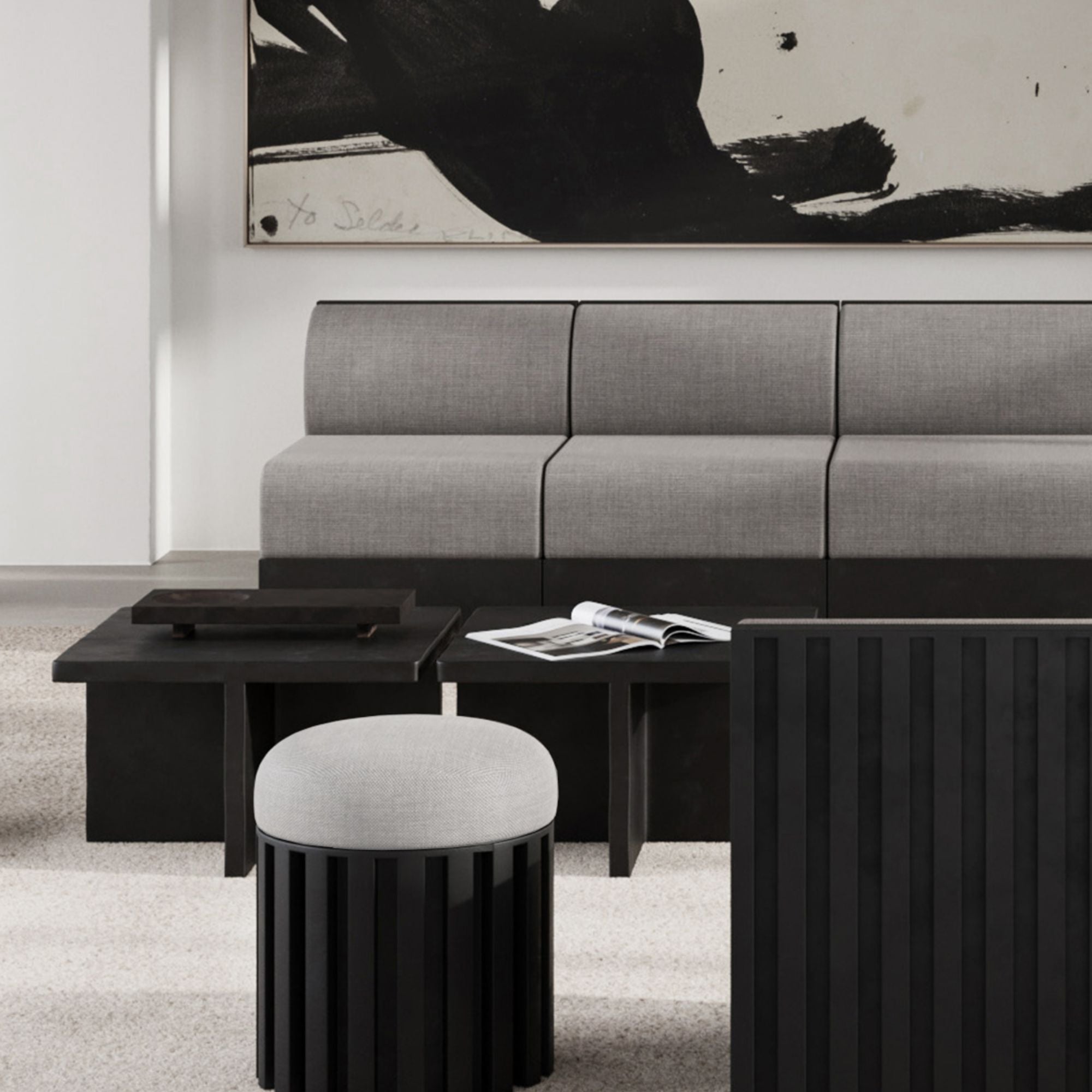 Tribu Lounge Chair - Taupe Palazzo - THAT COOL LIVING