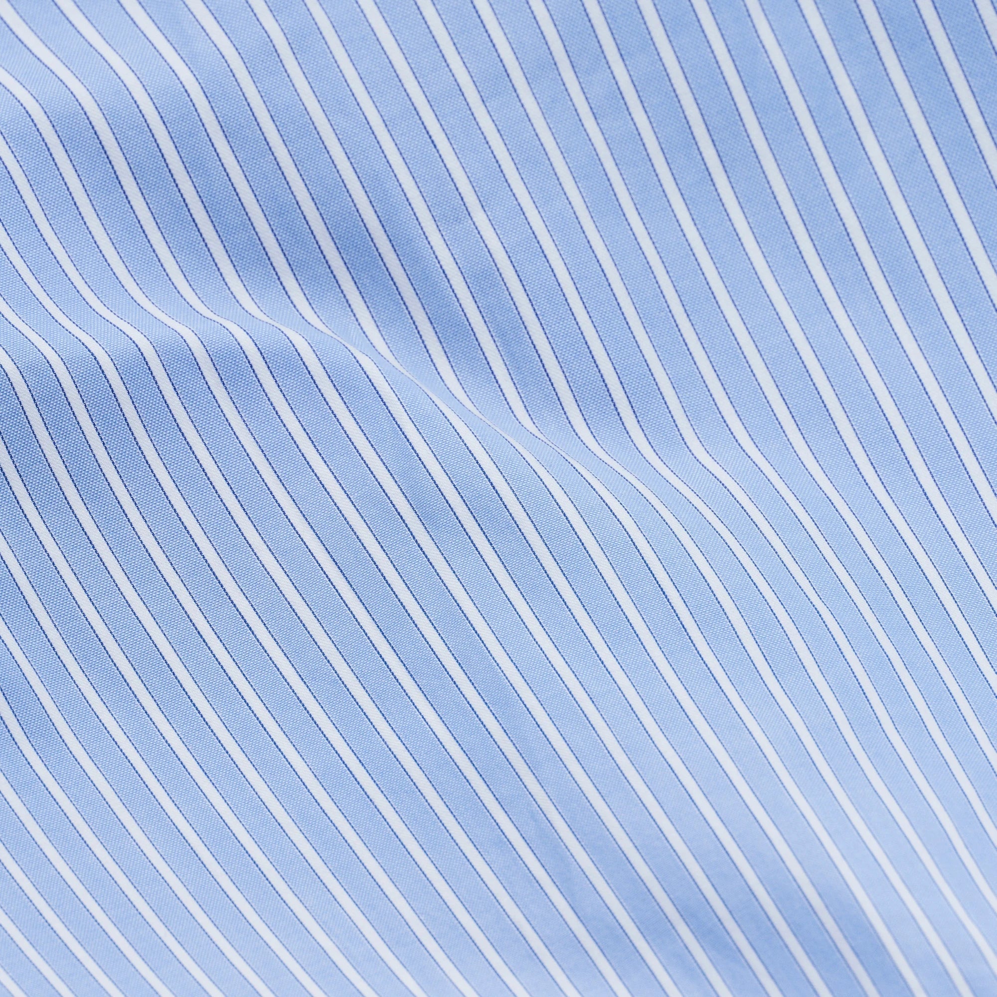 Wall Street Pillow Case - Stripe Light Blue Oxford - THAT COOL LIVING
