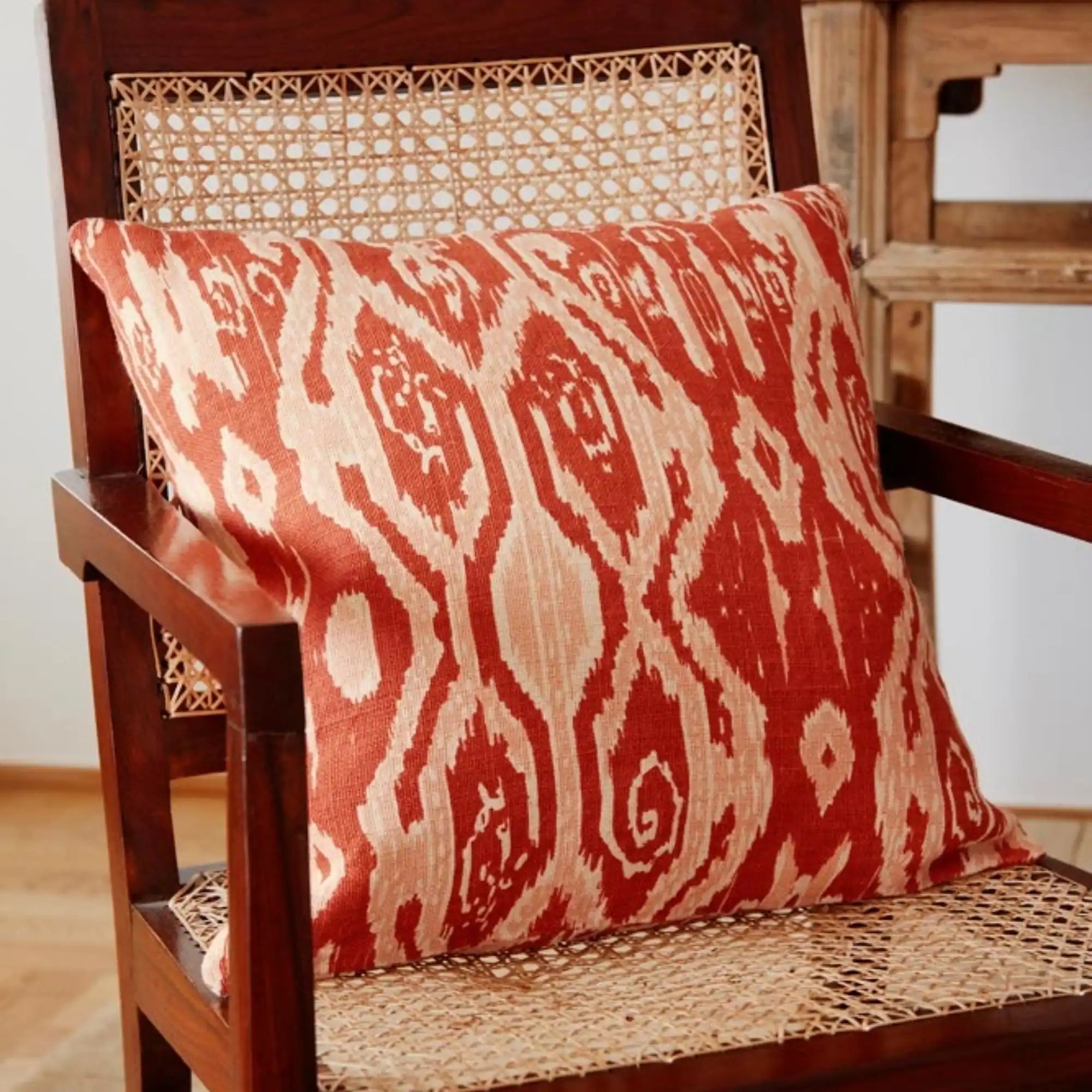Ikat Madras Cushion Cover - THAT COOL LIVING