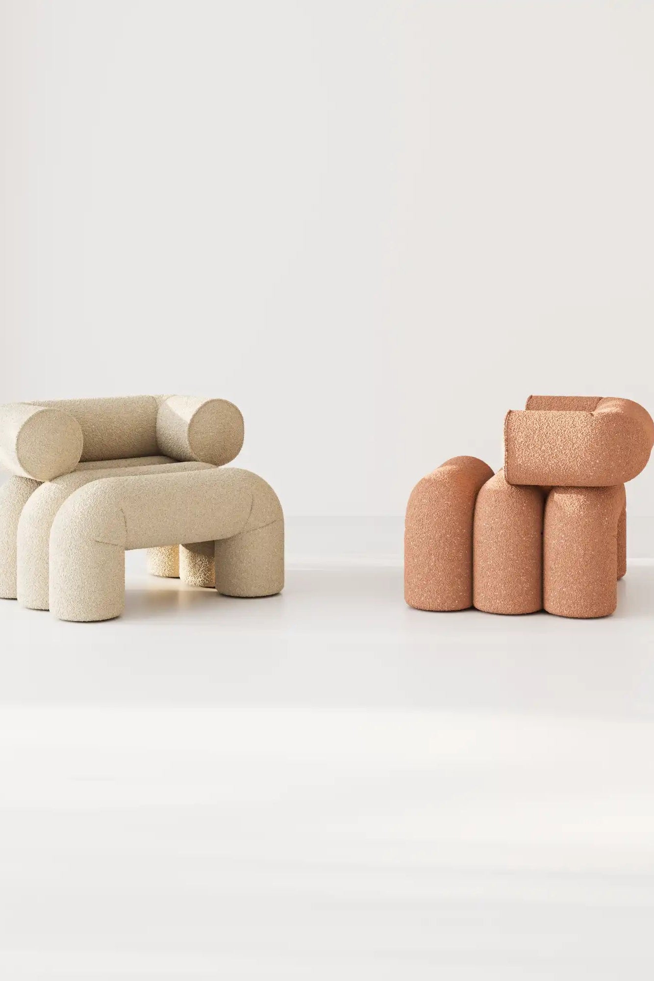 Comfortable Aurora Lounge Chair with padded armrests and back