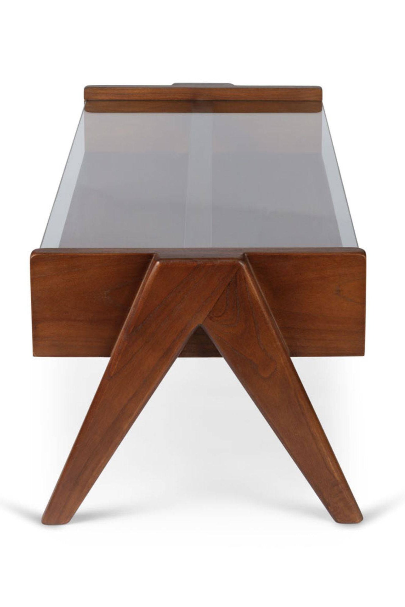 Chandigarh Glass Coffee Table - THAT COOL LIVING
