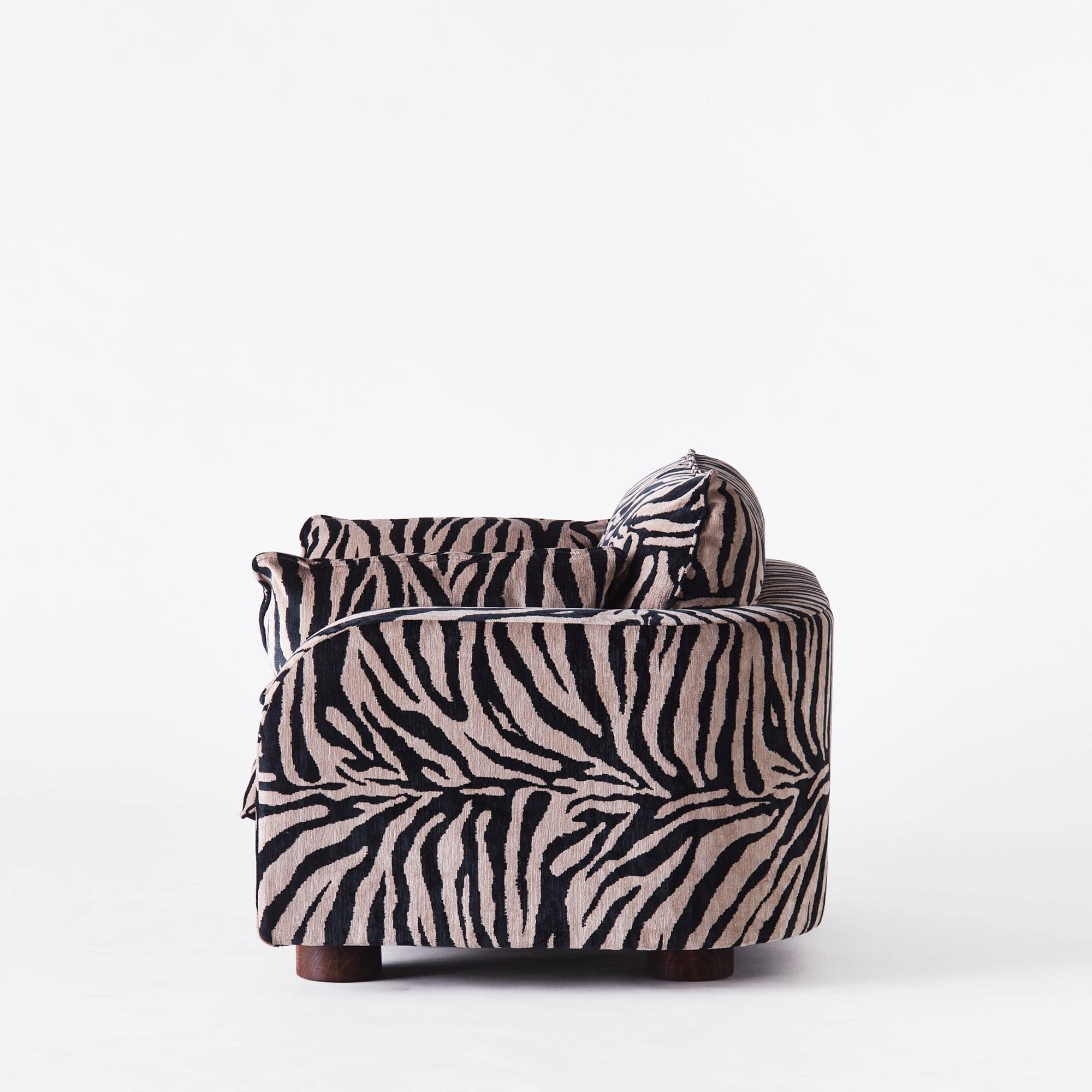 Miles Love Seat Zebra - THAT COOL LIVING