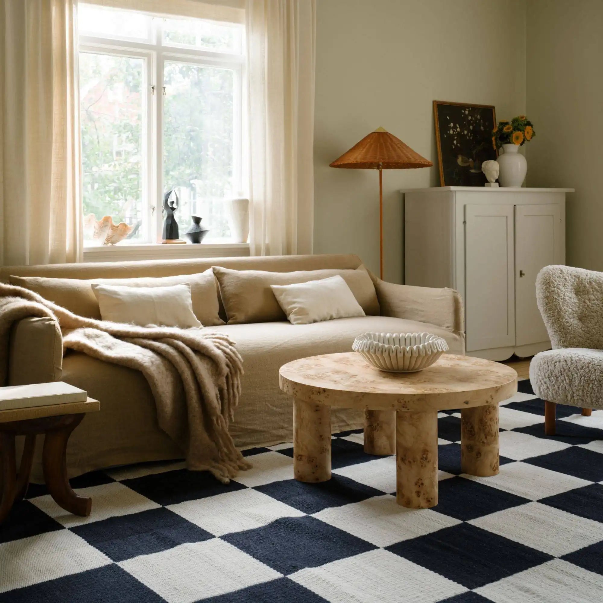 Chess Wool Rug - THAT COOL LIVING