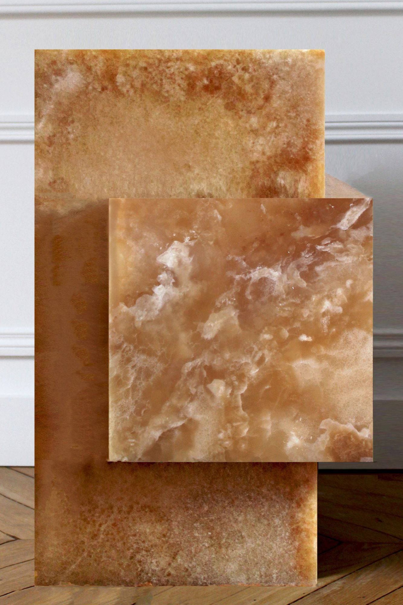 Ella Honey Onyx Table - THAT COOL LIVING