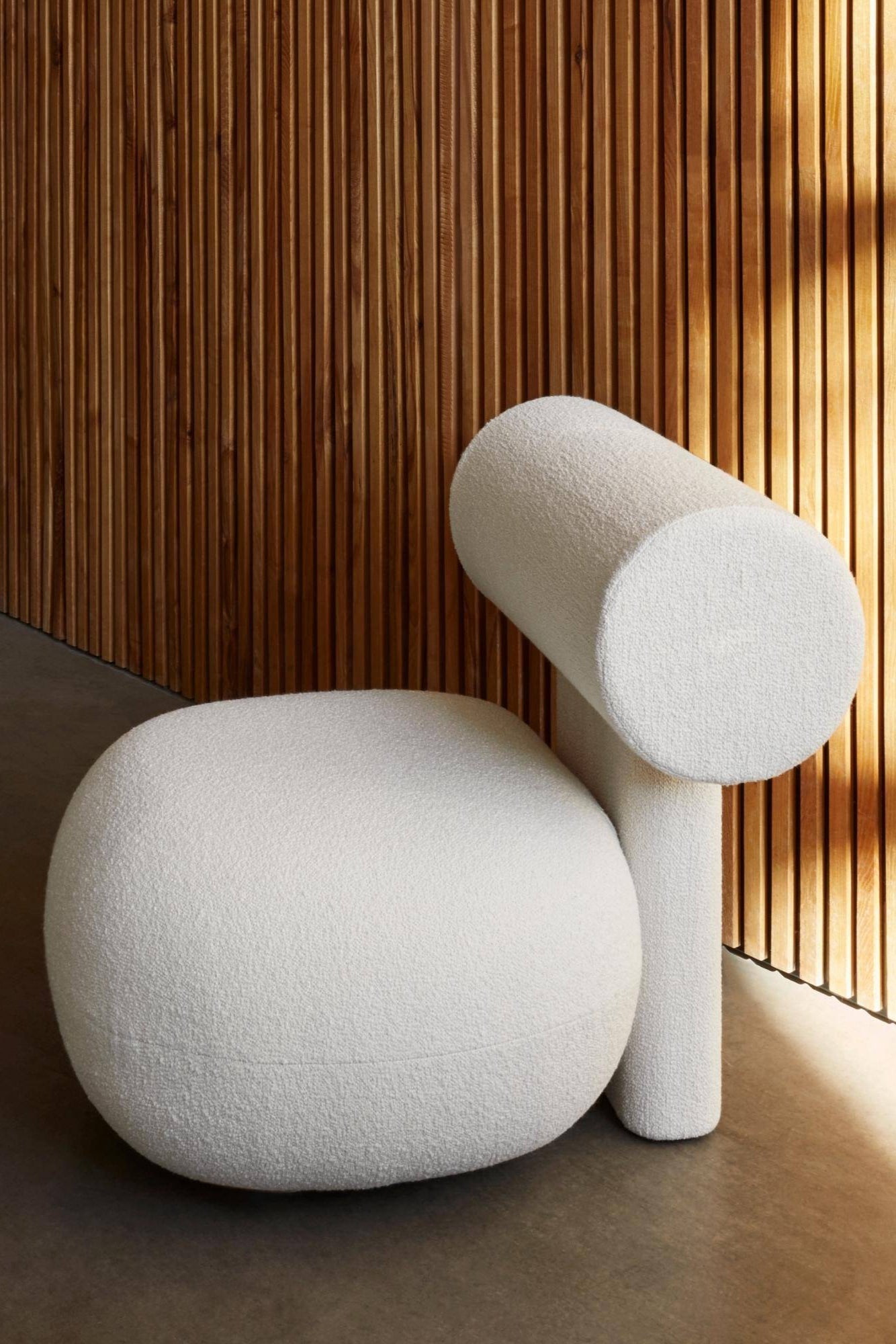 Hippo Lounge Chair Boucle - Full Upholstery - THAT COOL LIVING