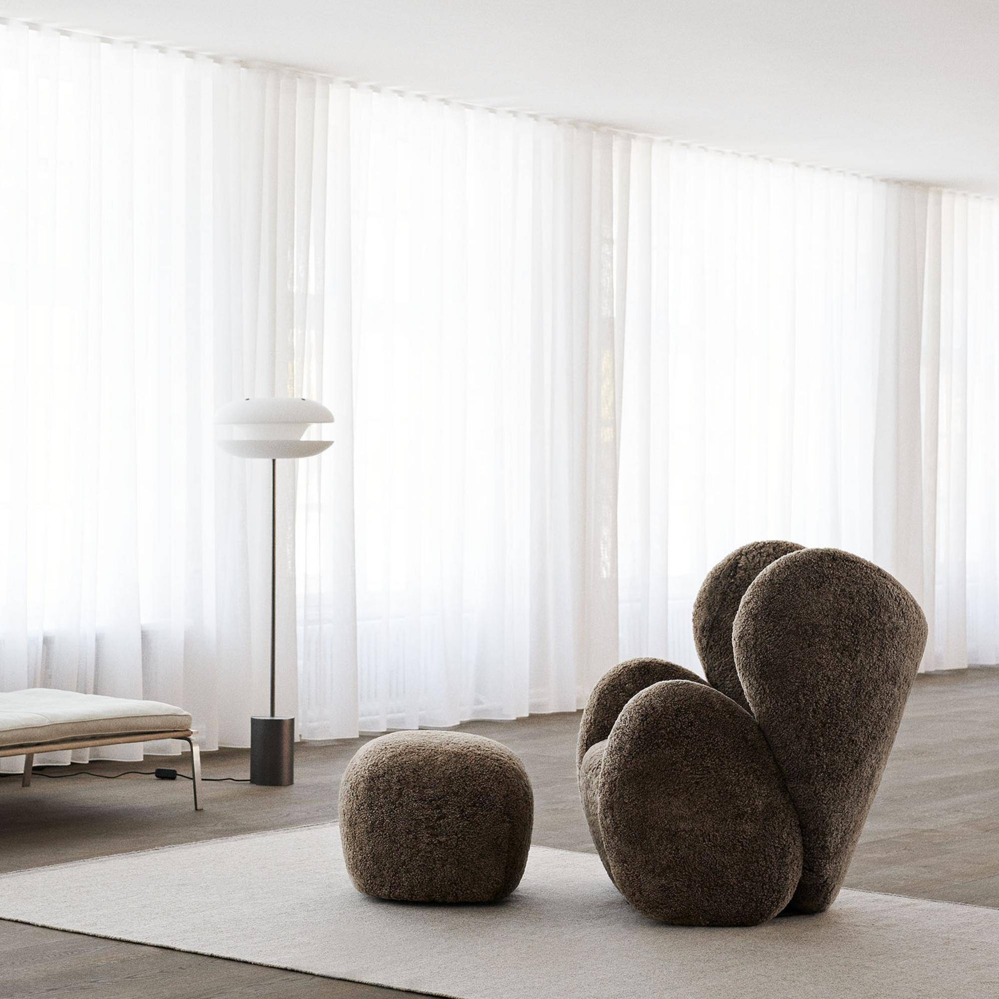 Little Big Pouf - Sheepskin - THAT COOL LIVING