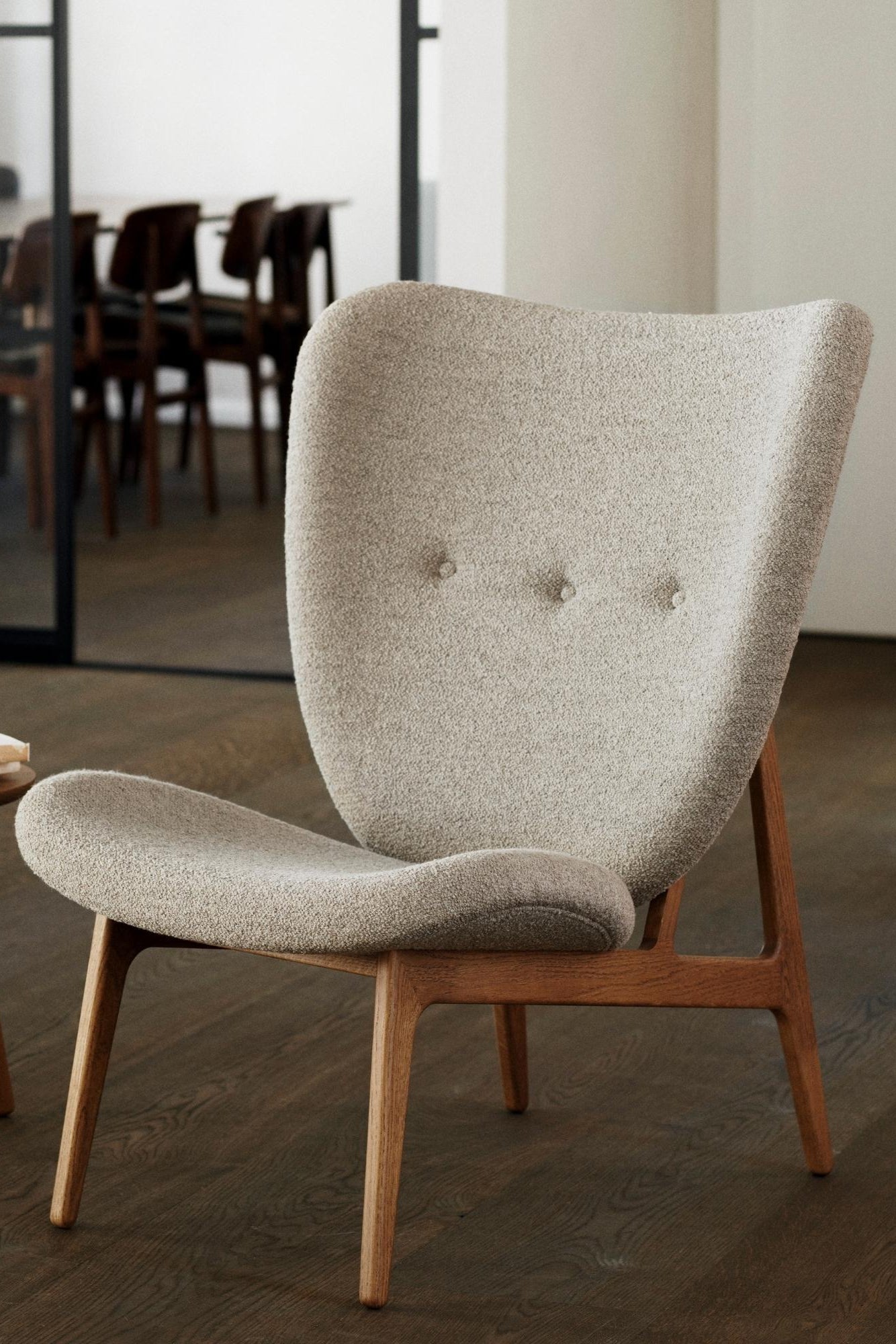 Elephant Lounge Chair, Full Upholstery - Boucle - THAT COOL LIVING